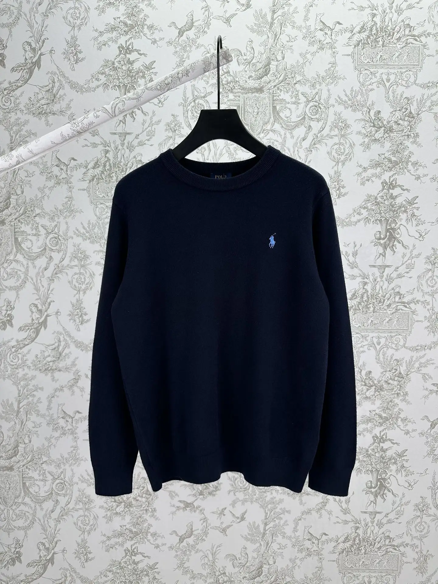 Textured Cotton Crew-Neck Sweater D34014399