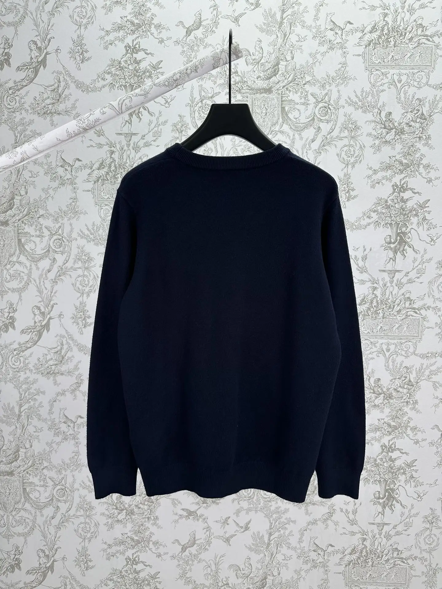 Textured Cotton Crew-Neck Sweater D34014399 — view 2