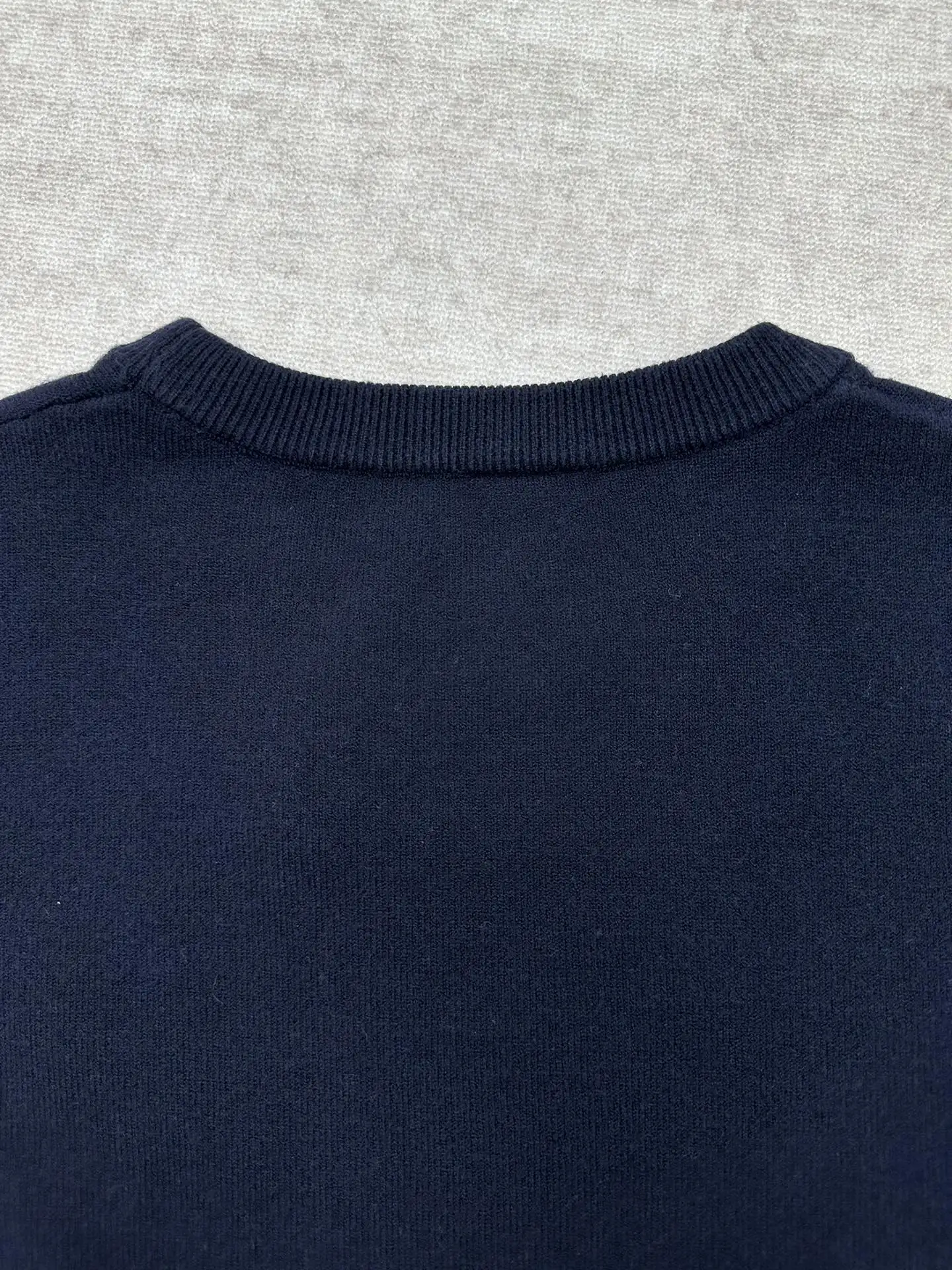 Textured Cotton Crew-Neck Sweater D34014399 — view 9