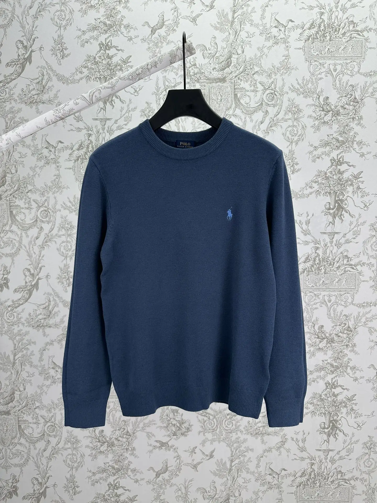 Textured Cotton Crew-Neck Sweater D34014400