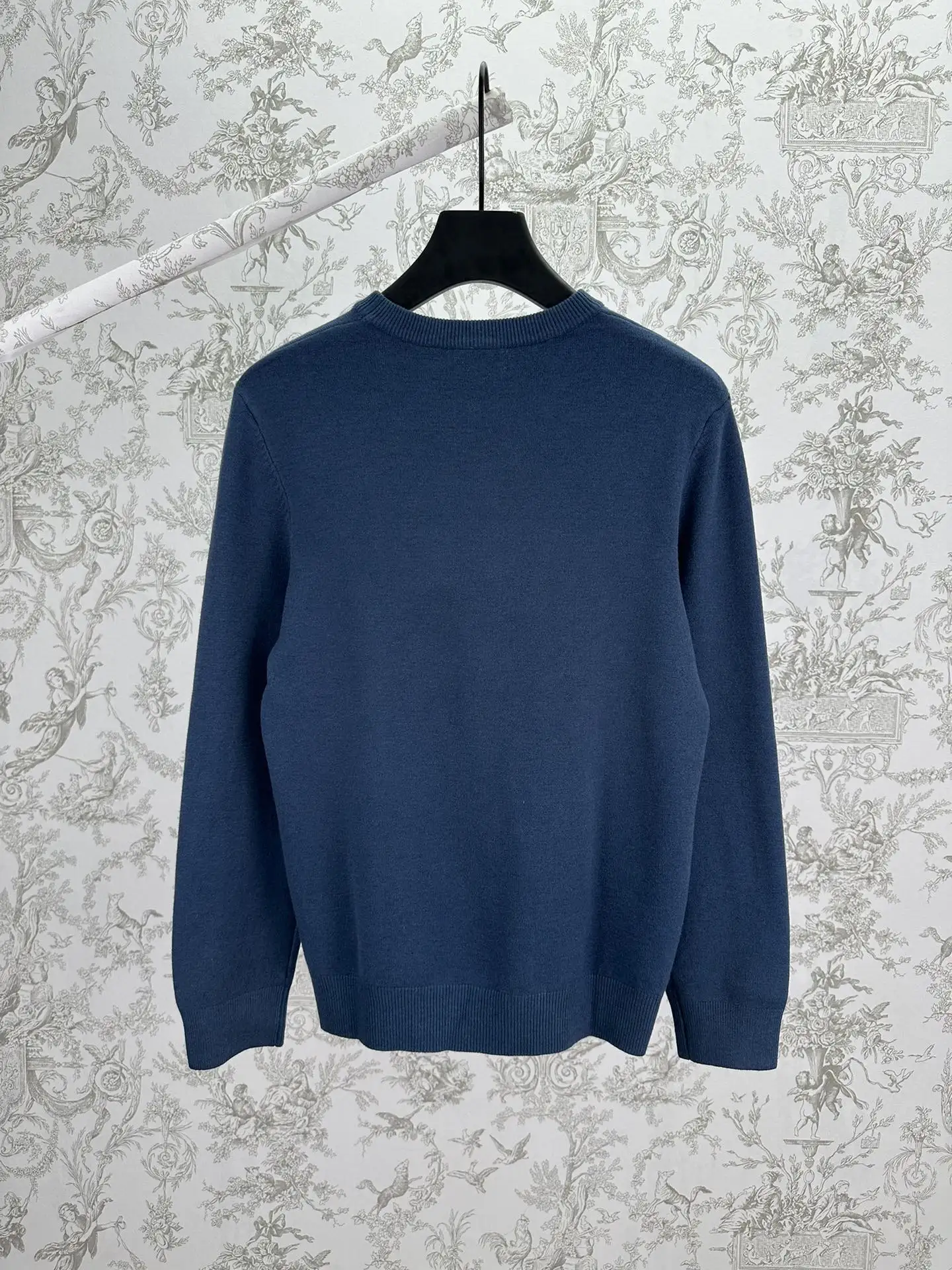 Textured Cotton Crew-Neck Sweater D34014400 — view 2