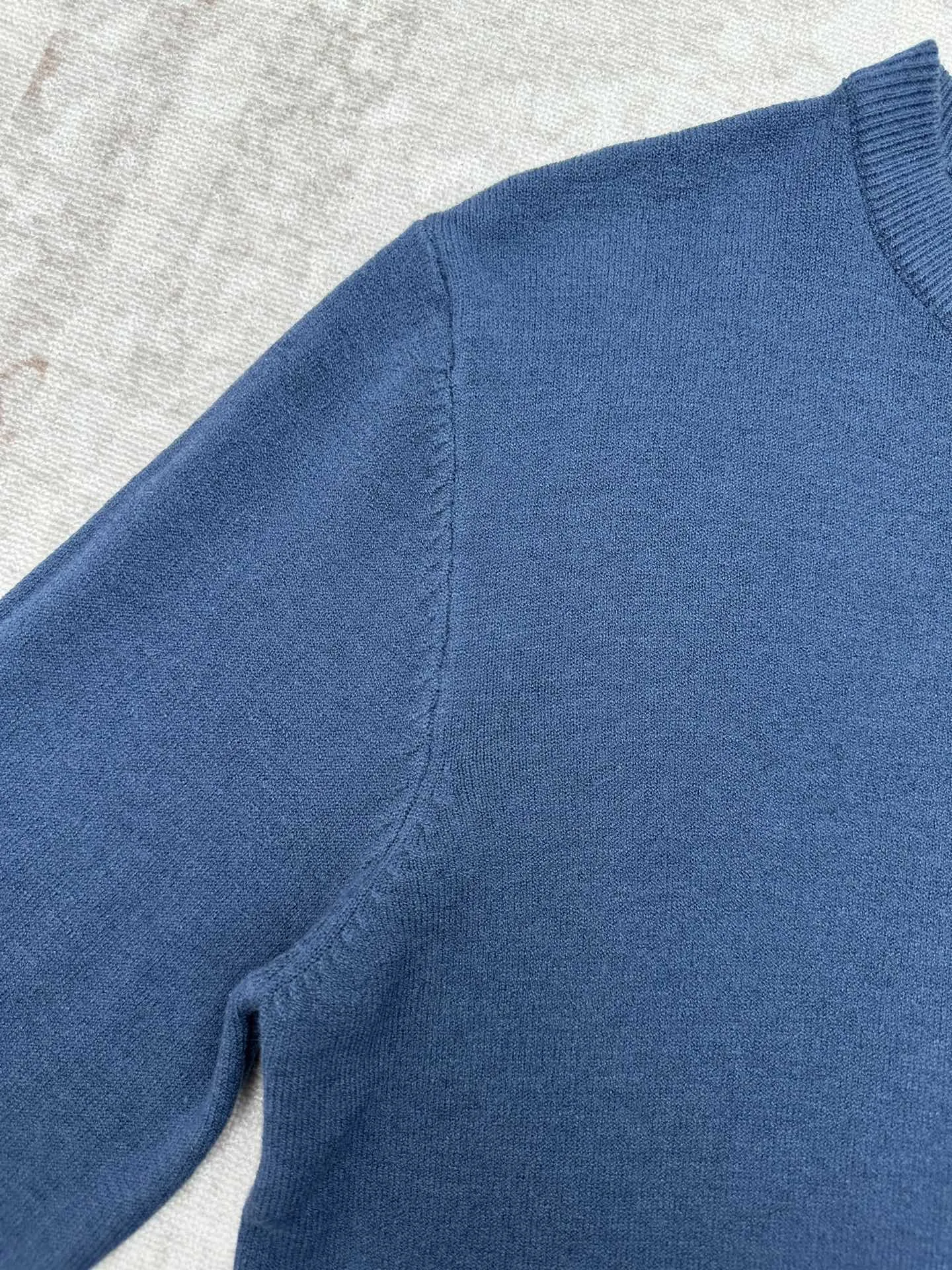 Textured Cotton Crew-Neck Sweater D34014400 — view 4
