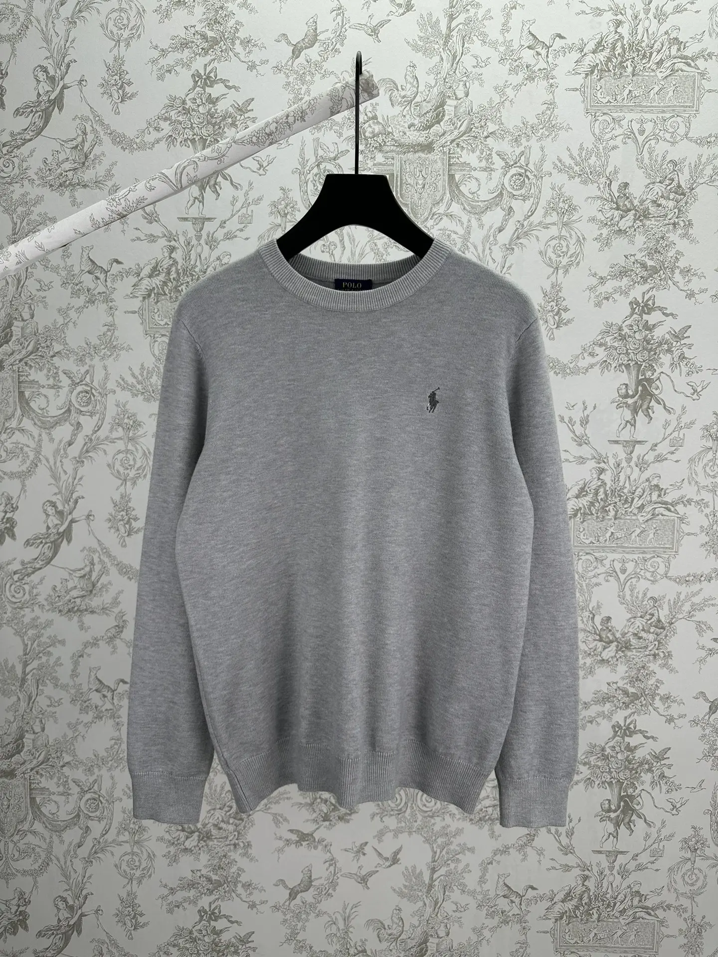 Textured Cotton Crew-Neck Sweater D34014402