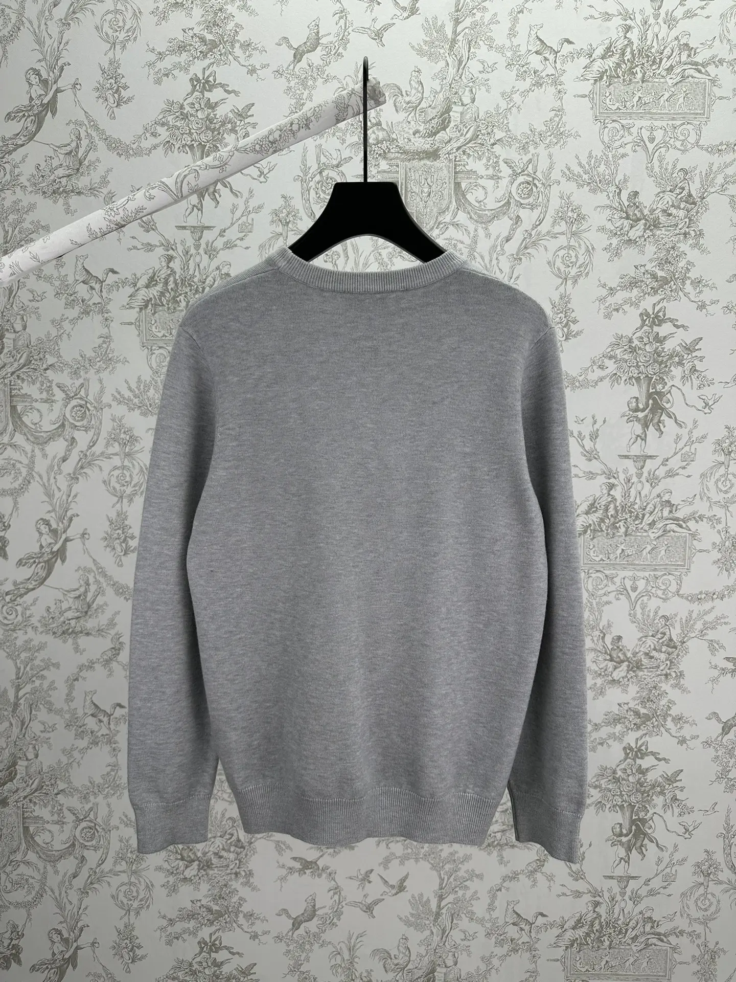 Textured Cotton Crew-Neck Sweater D34014402 — view 2
