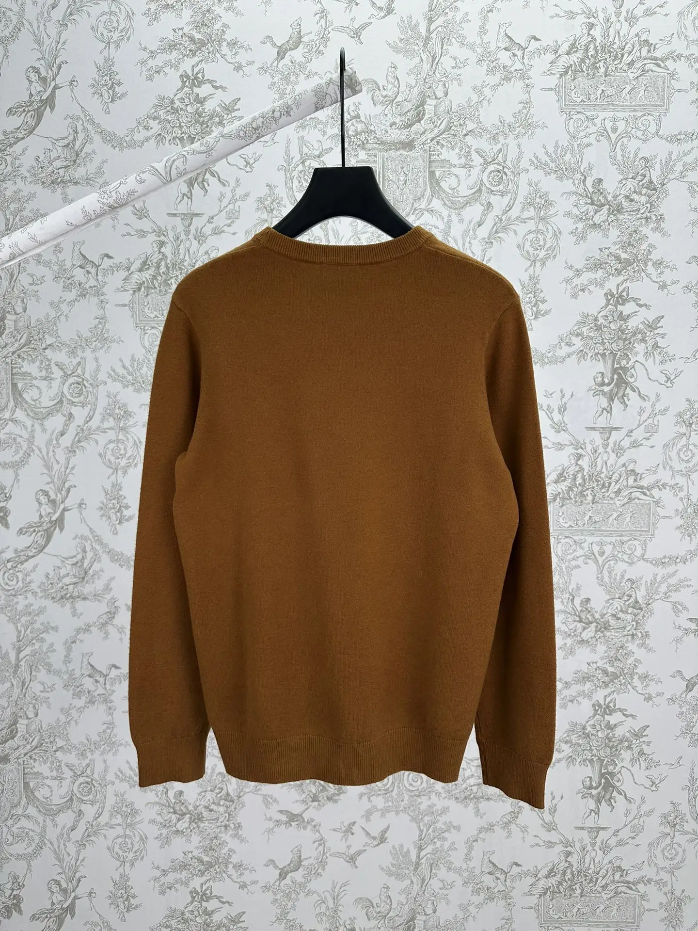 Textured Cotton Crew-Neck Sweater D34014401 — view 2