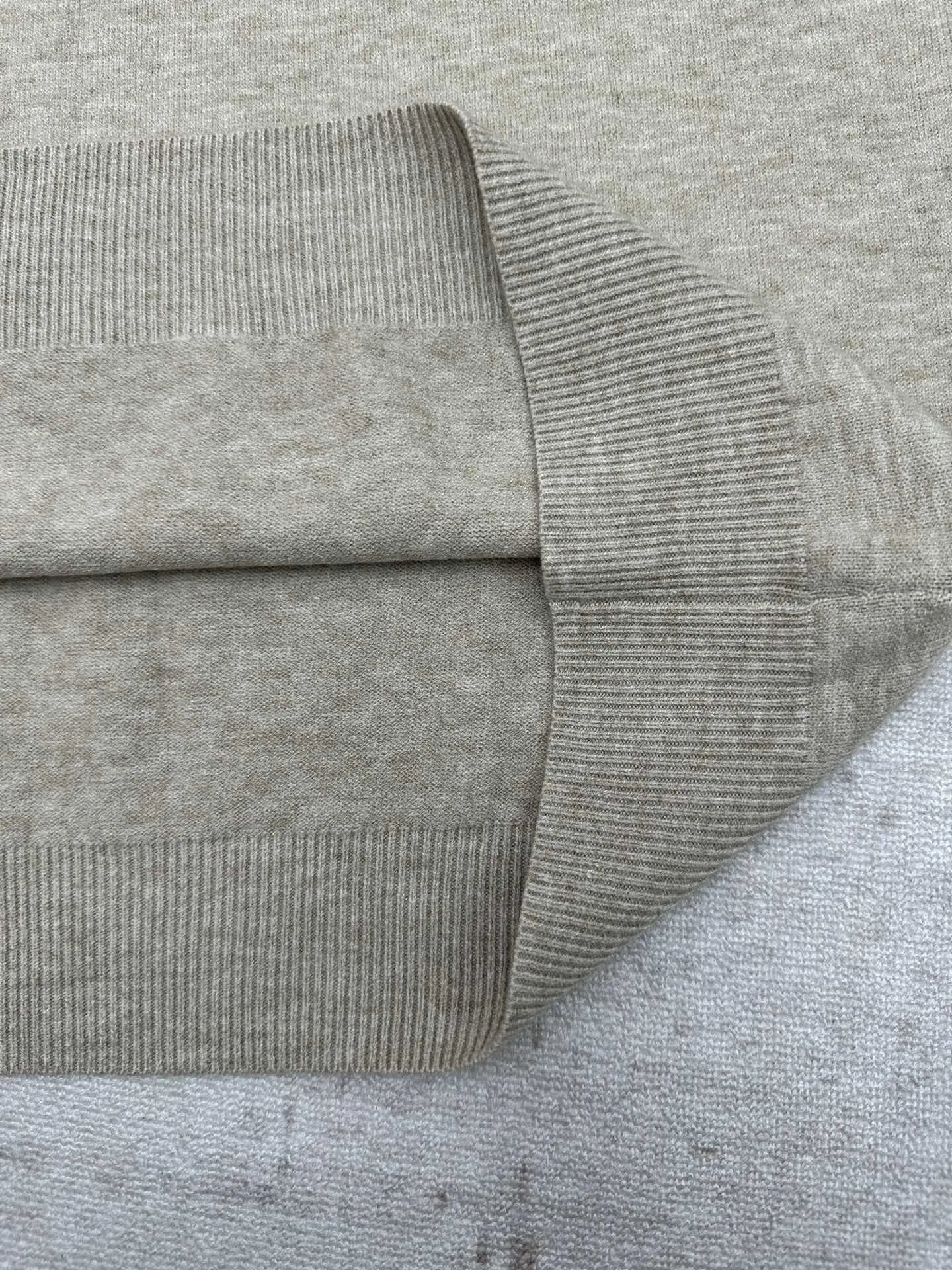 Logo-Embroidered Textured Cotton Sweater D34014403 — view 7