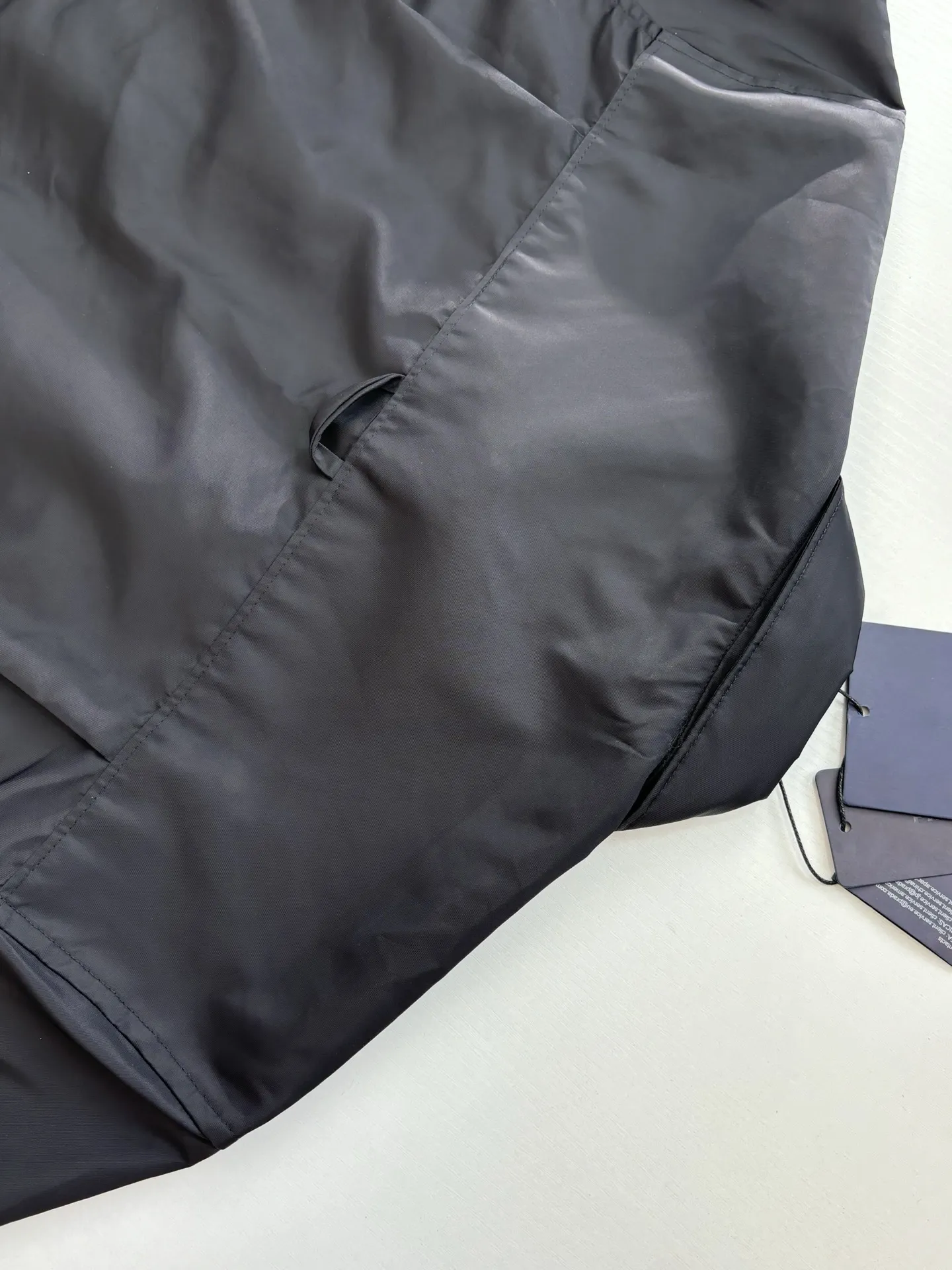 Convertible Nylon Gabardine Overshirt D34014857 — view 8
