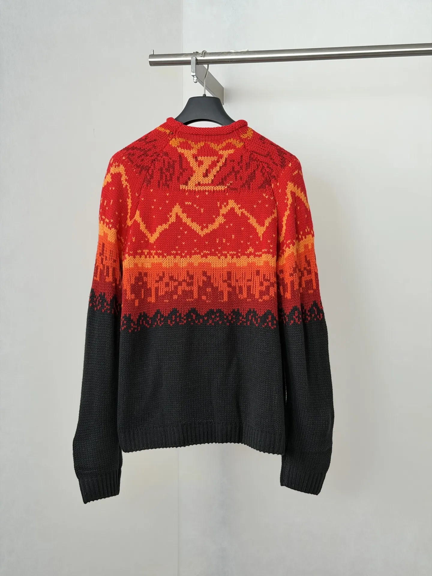 Fair Isle Gradient Jacquard Knit Sweater D34521975 — view 2