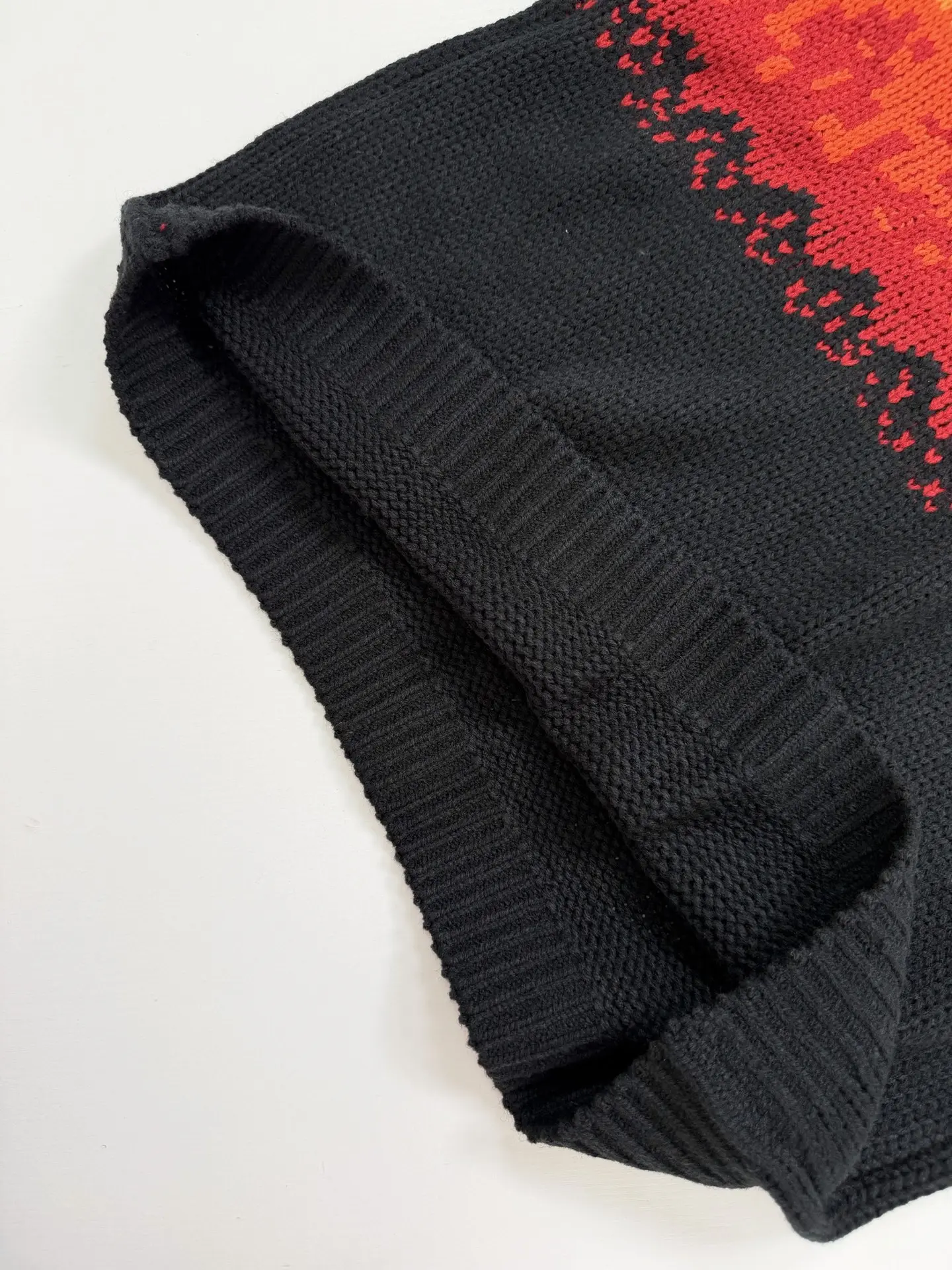 Fair Isle Gradient Jacquard Knit Sweater D34521975 — view 8
