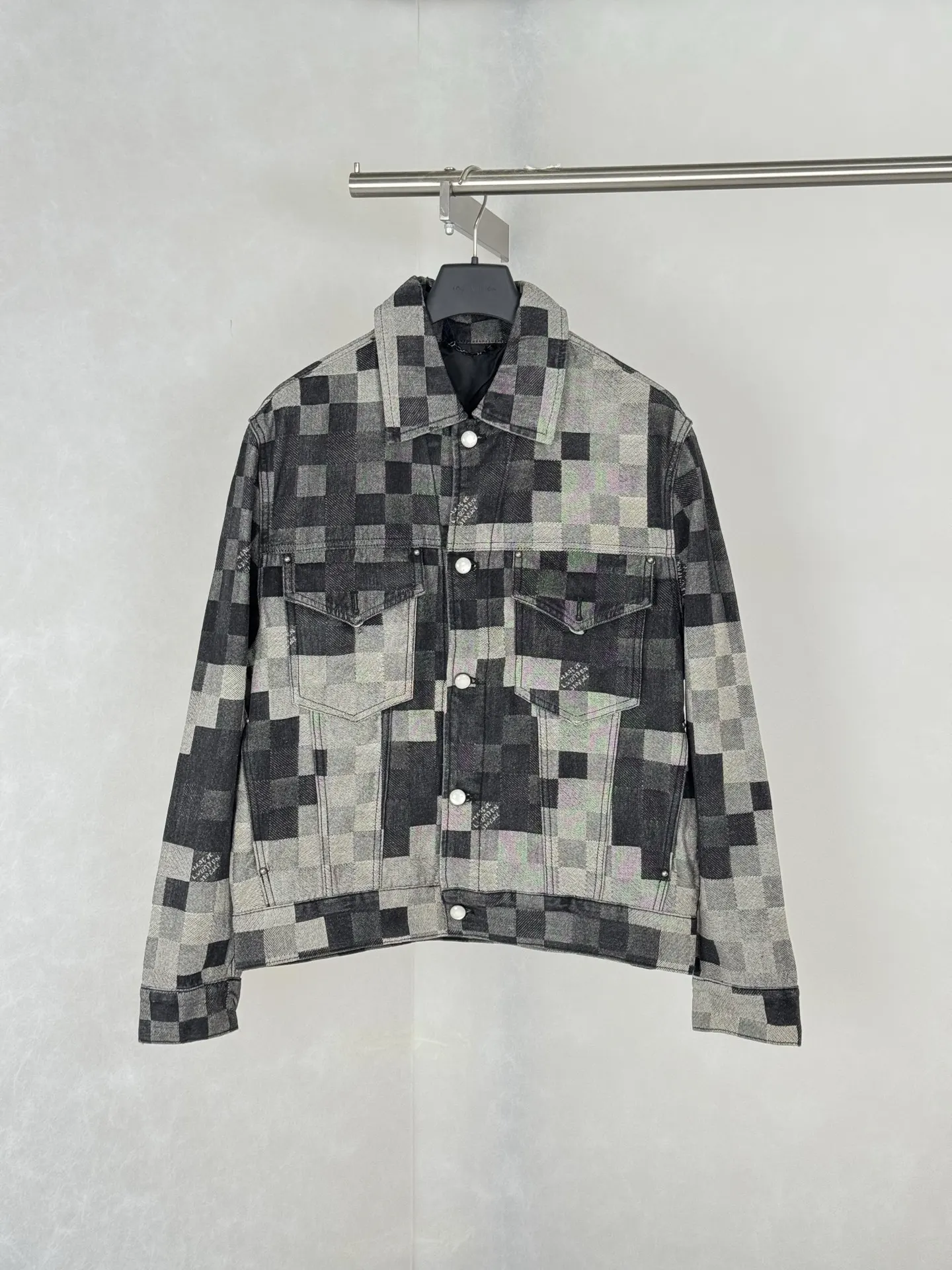 Damier Mosaic Jacquard Denim Jacket D34520491