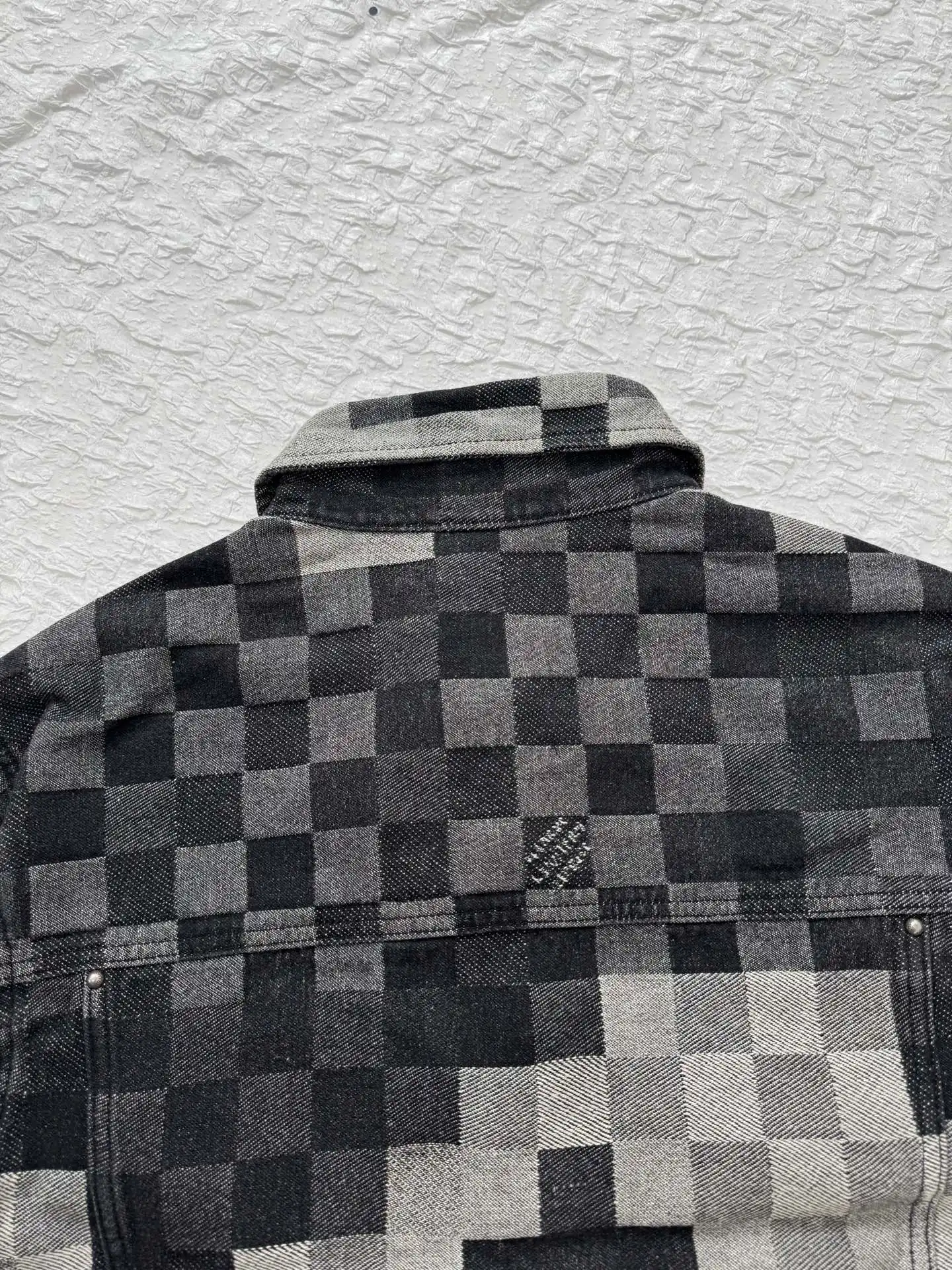 Damier Mosaic Jacquard Denim Jacket D34520491 — view 6