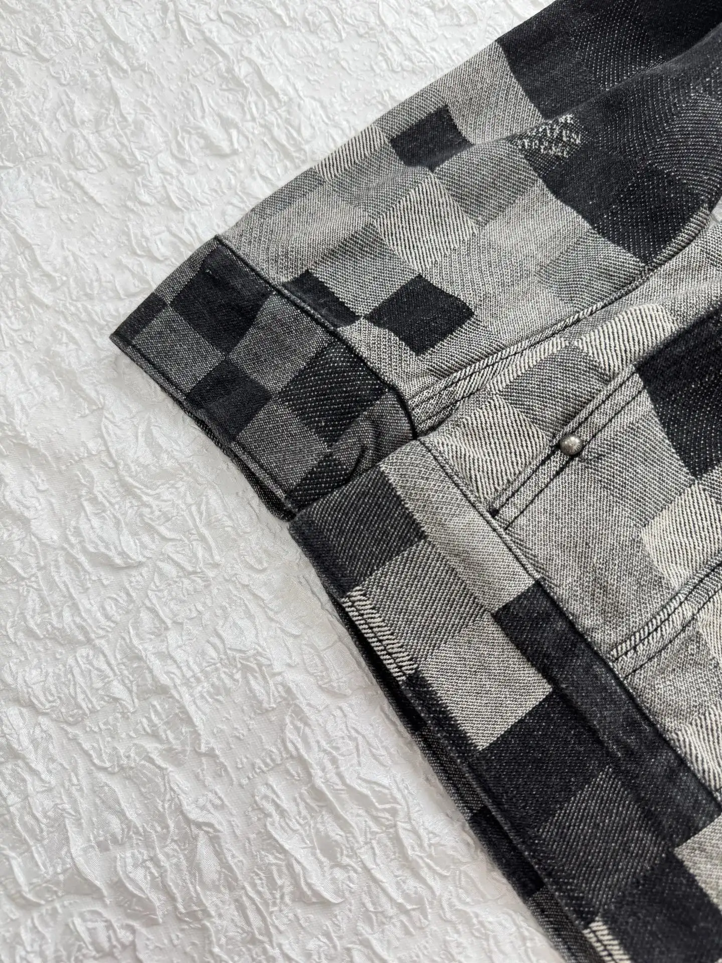 Damier Mosaic Jacquard Denim Jacket D34520491 — view 7
