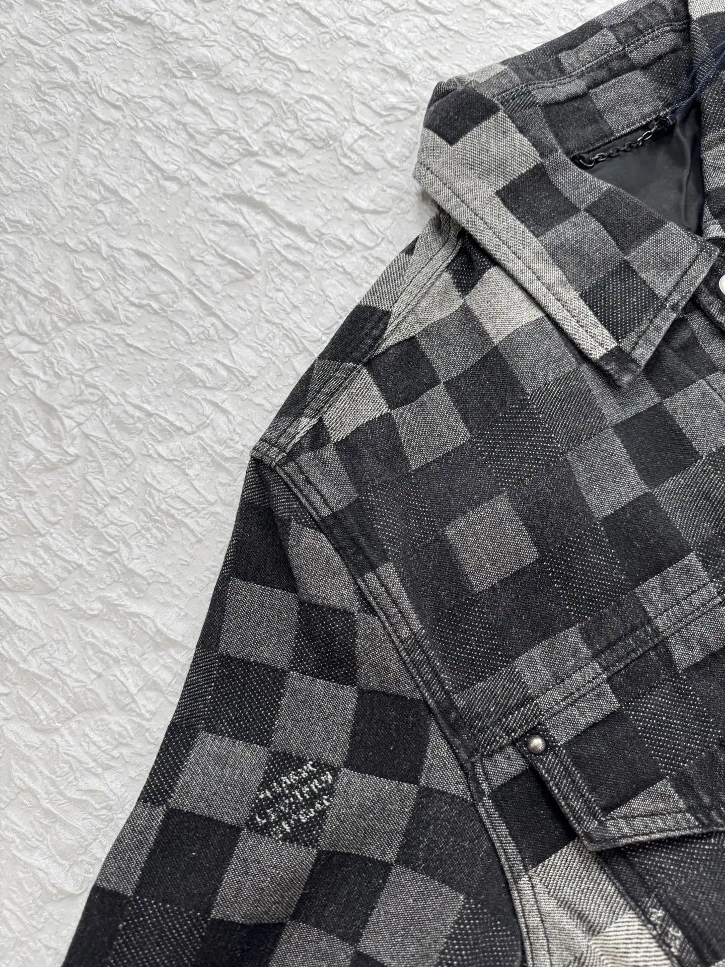 Damier Mosaic Jacquard Denim Jacket D34520491 — view 8