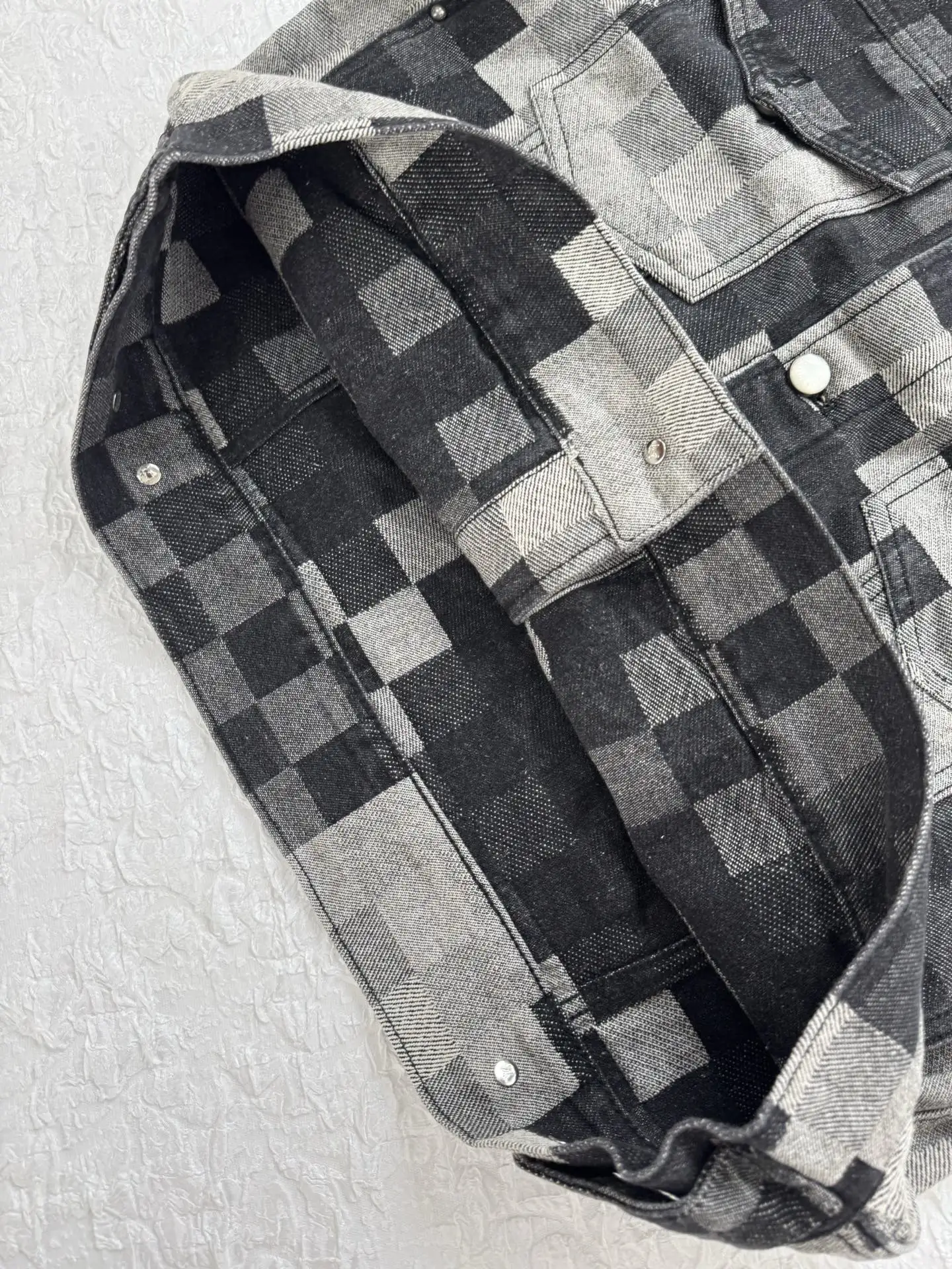 Damier Mosaic Jacquard Denim Jacket D34520491 — view 9