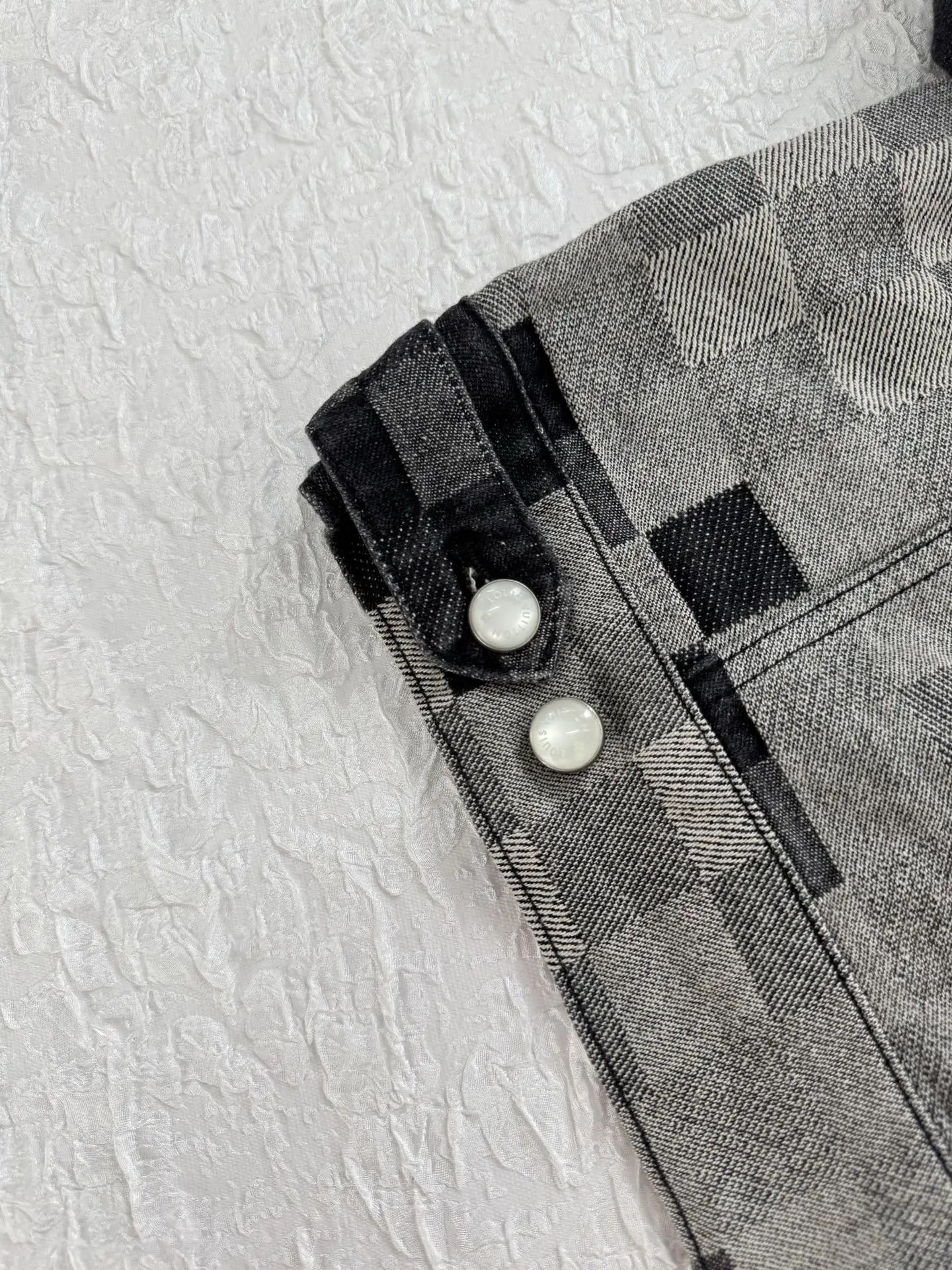 Damier Mosaic Jacquard Denim Jacket D34520491 — view 11