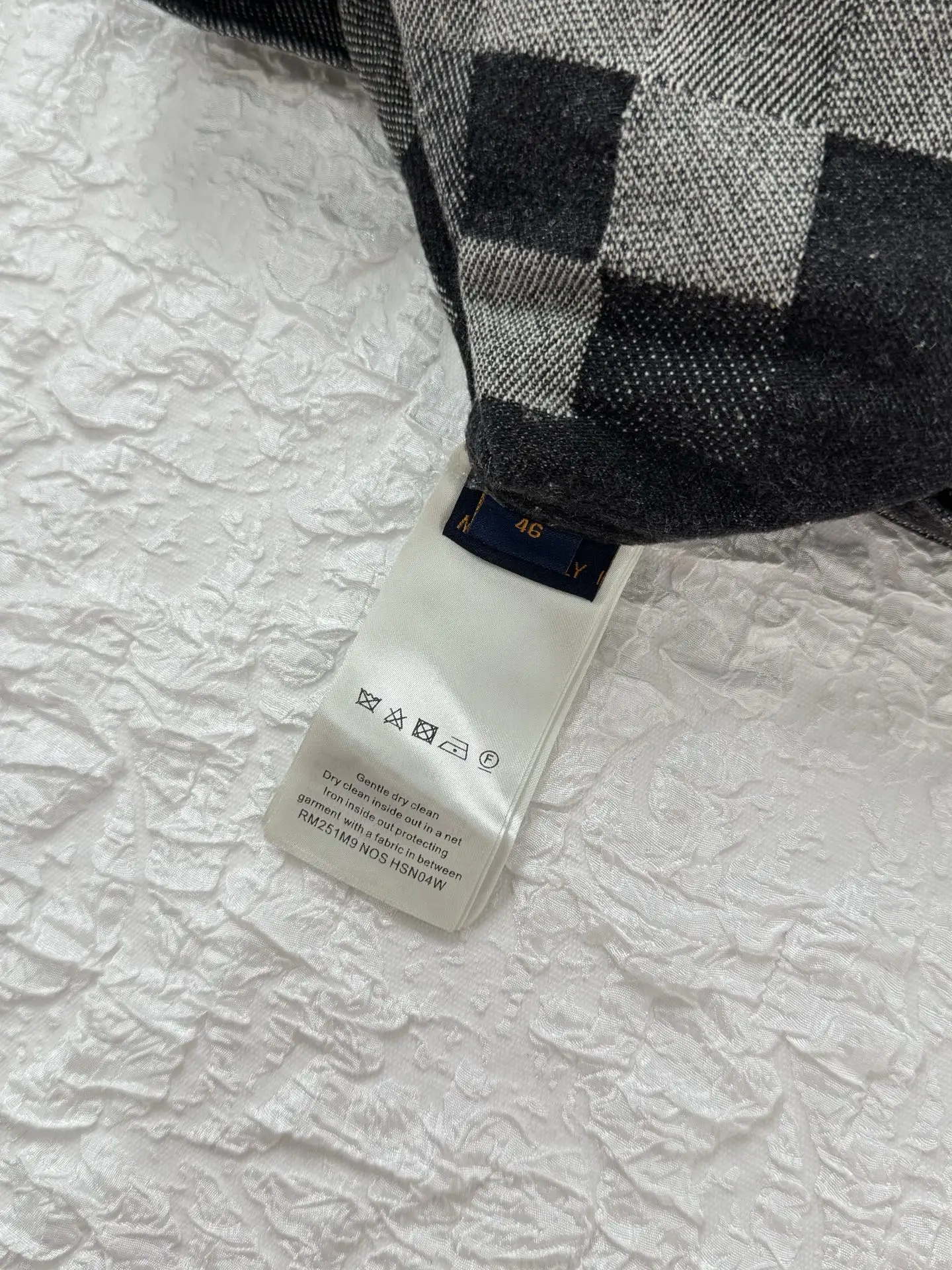 Damier Mosaic Jacquard Denim Jacket D34520491 — view 12