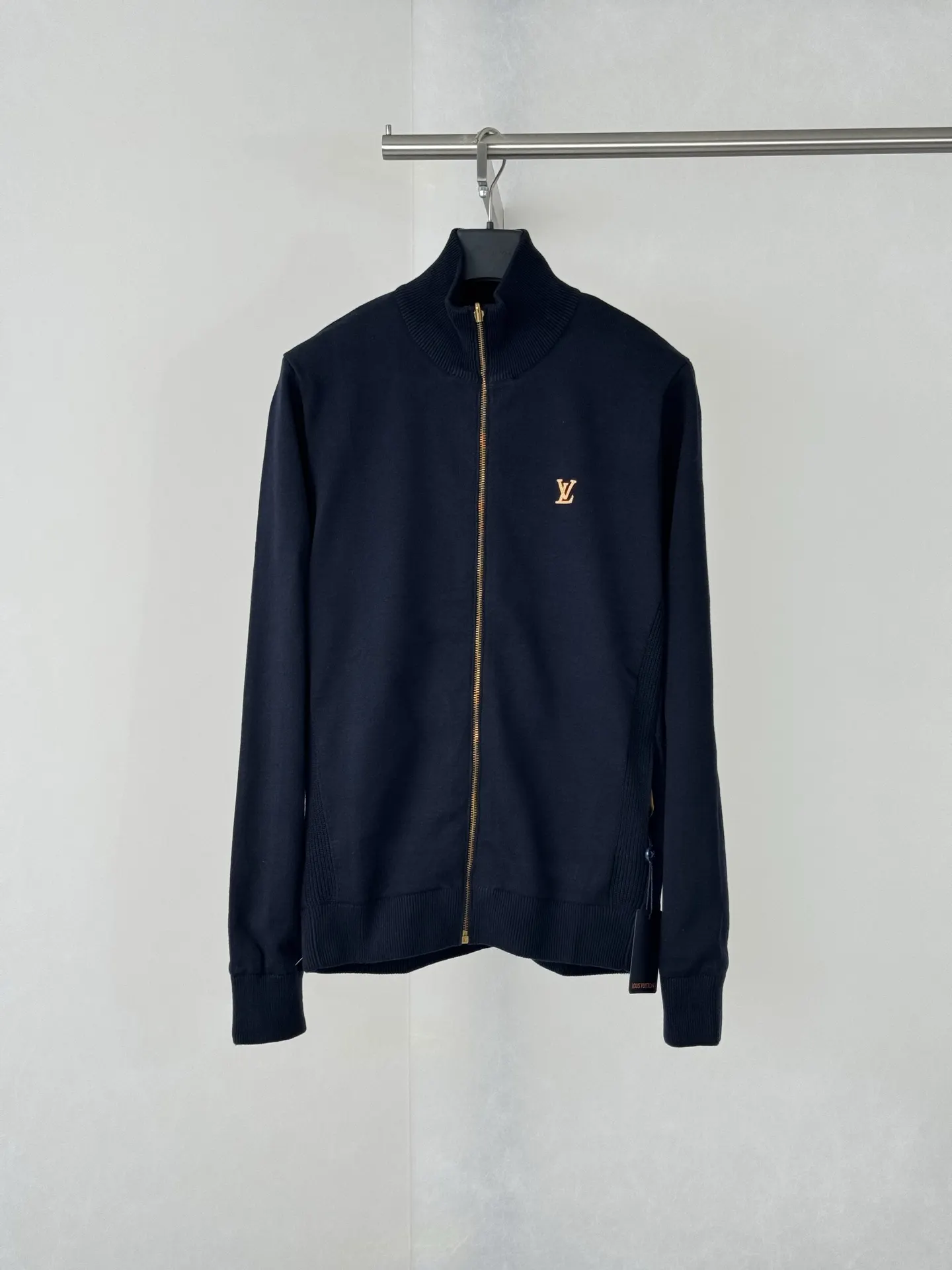 Reversible Monogram Knit and Nylon Jacket D34518719