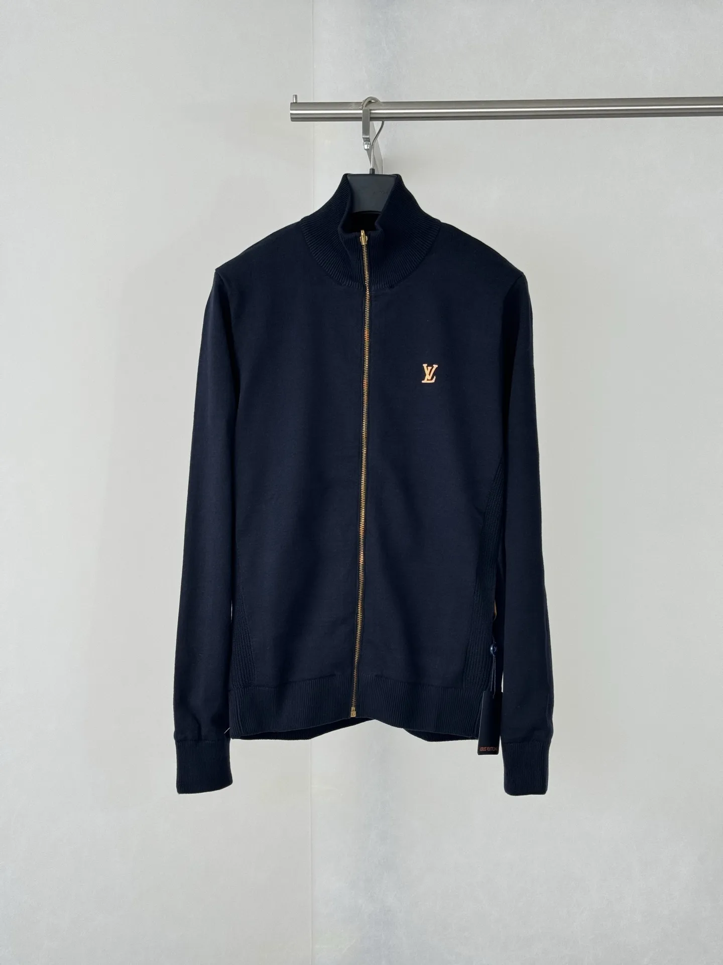 Reversible Monogram Knit and Nylon Jacket D34518719