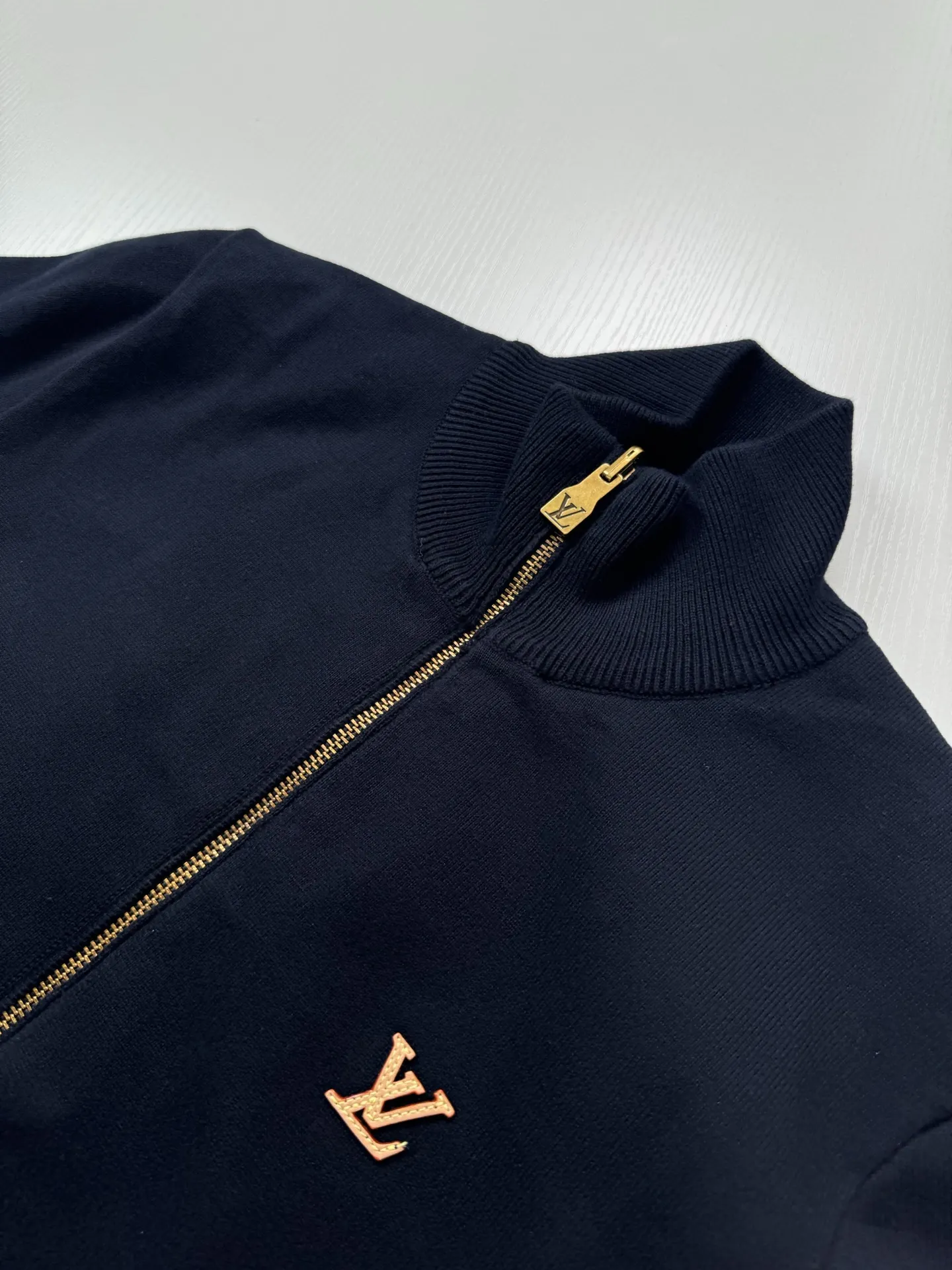 Reversible Monogram Knit and Nylon Jacket D34518719 — view 7
