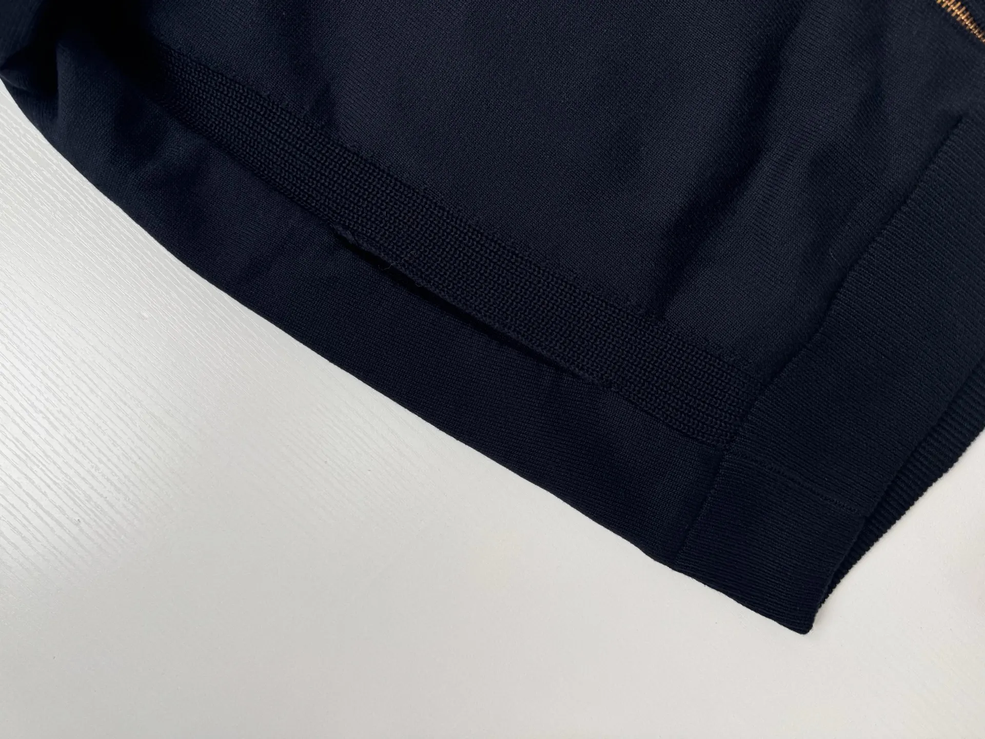 Reversible Monogram Knit and Nylon Jacket D34518719 — view 11