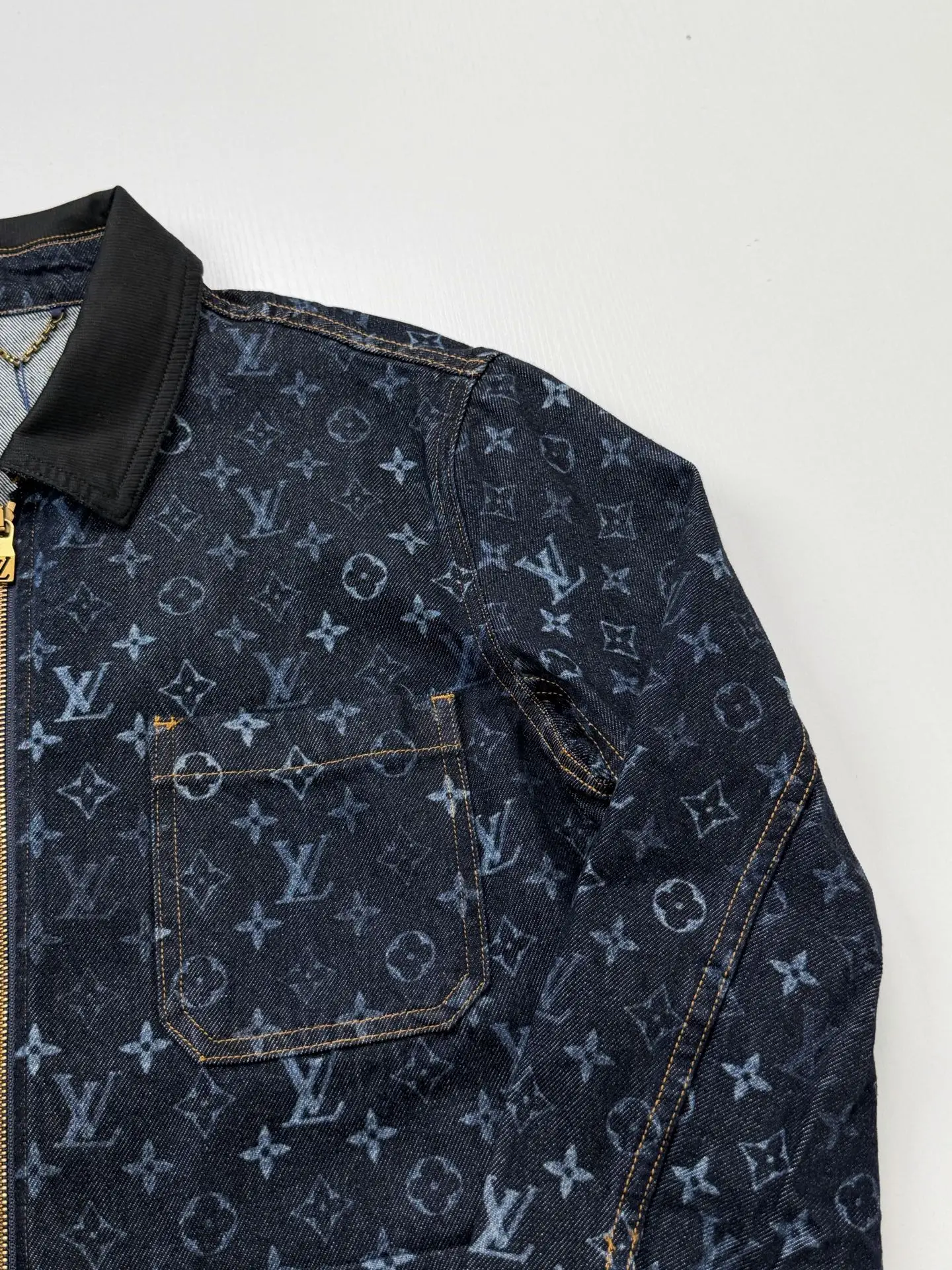 Monogram Gradient Denim Workwear Jacket D34518770 — view 4