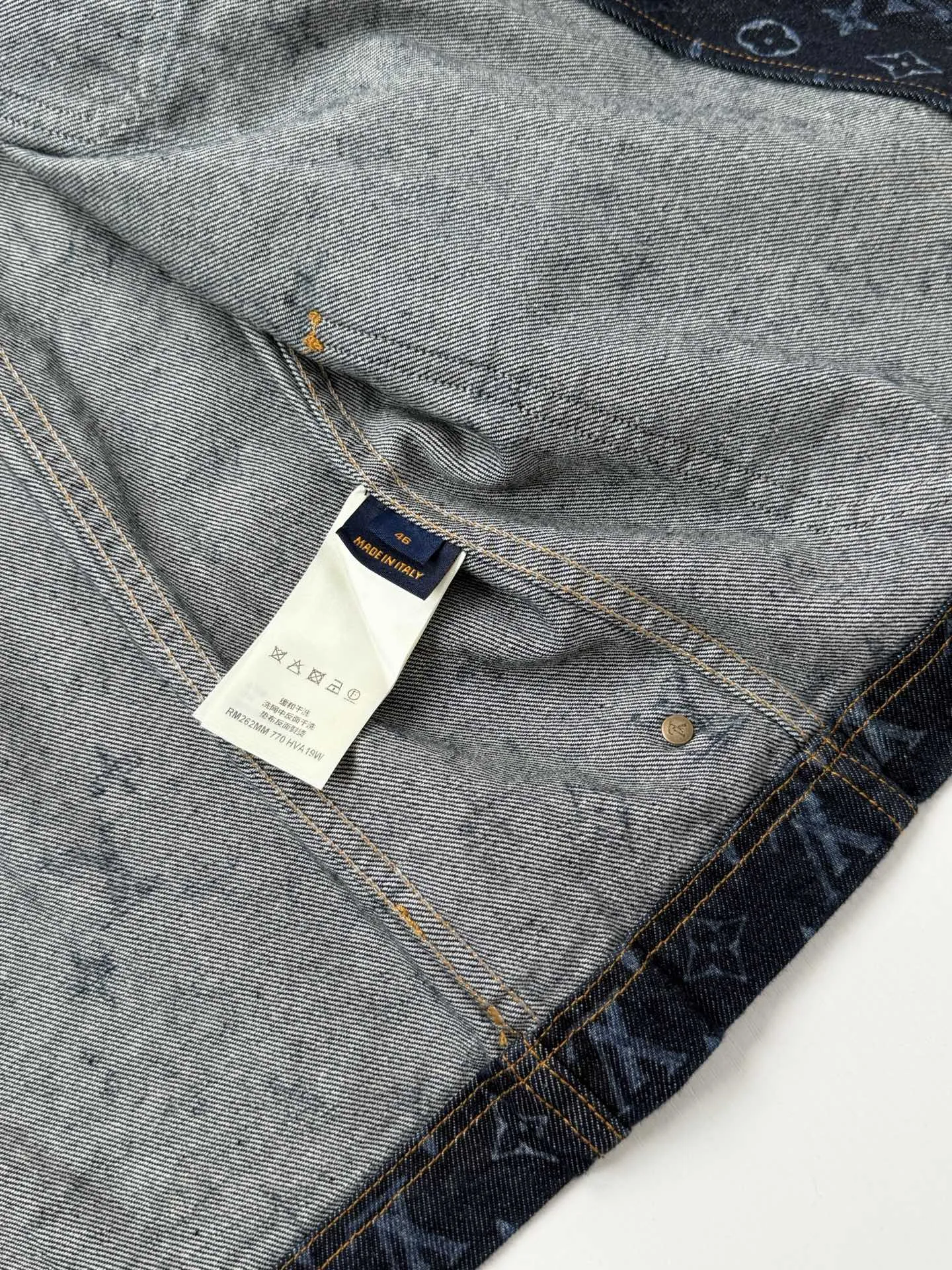 Monogram Gradient Denim Workwear Jacket D34518770 — view 10