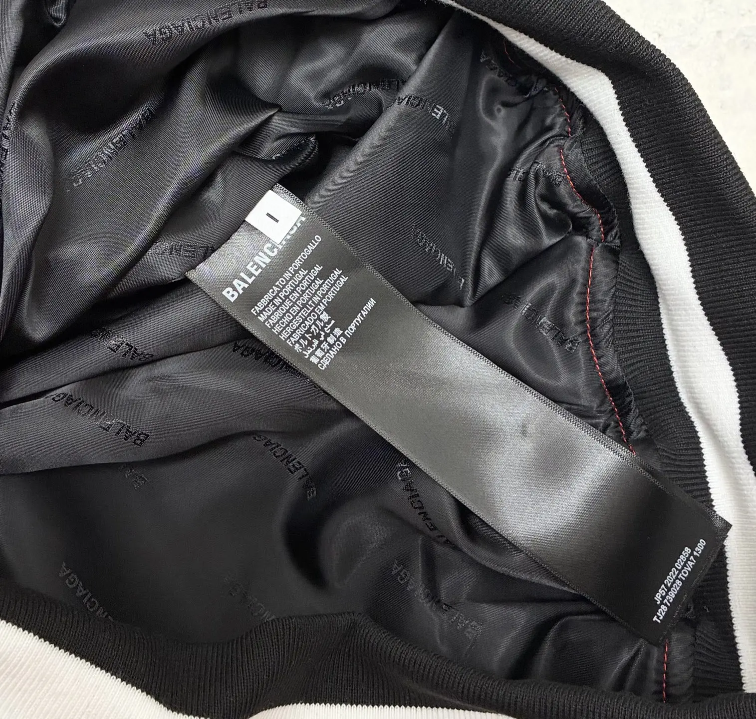 NBA Logo Leather Bomber Jacket D35019106 — view 9