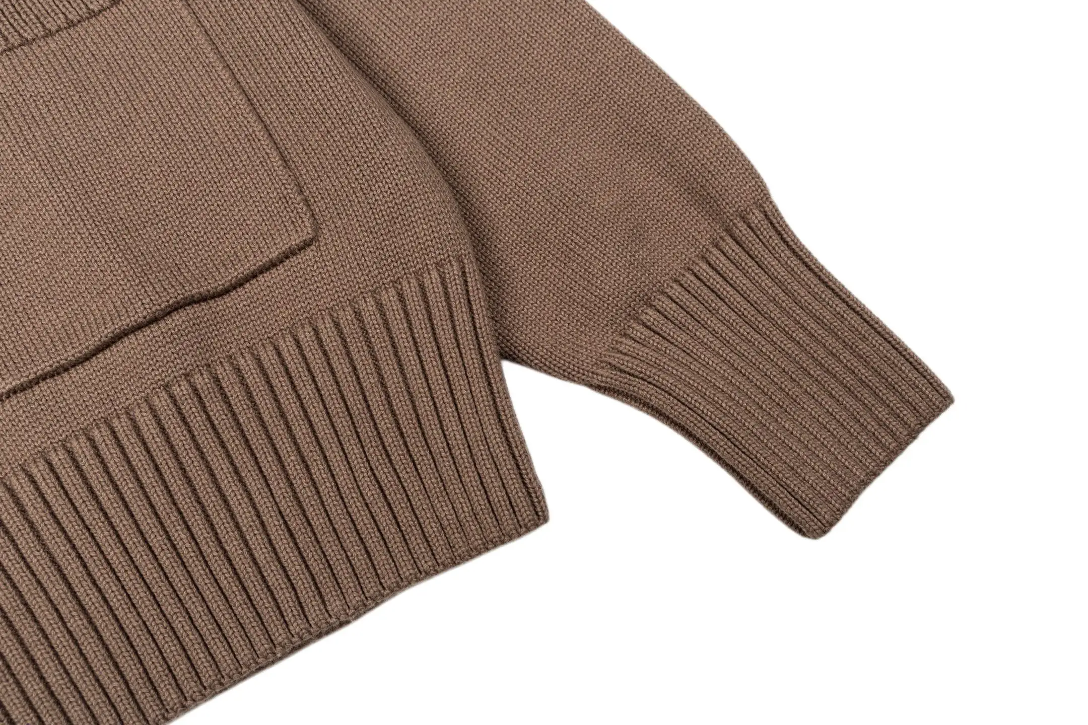 Ami de Coeur Wool Intarsia Cardigan D35022417 — view 6