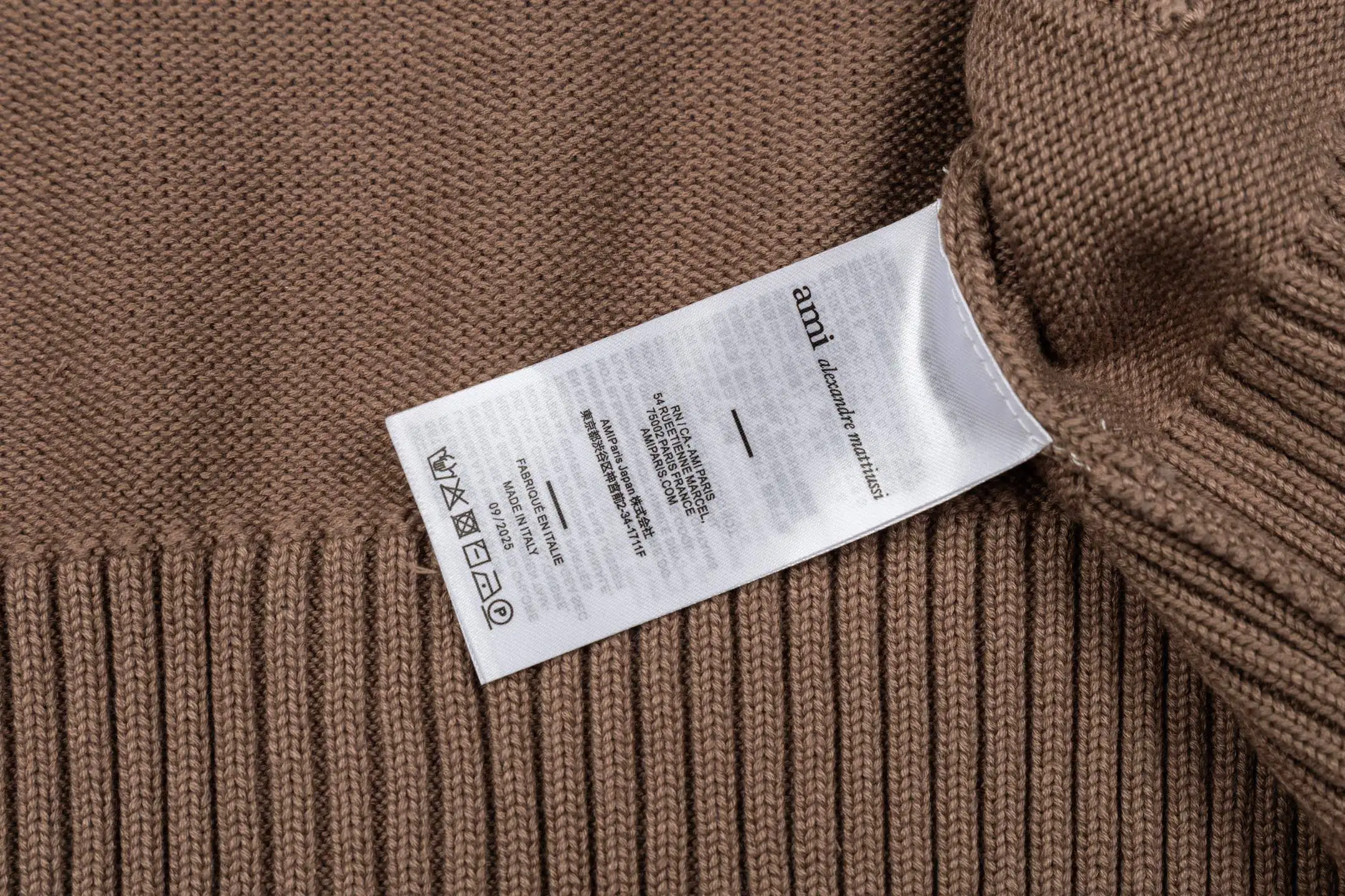 Ami de Coeur Wool Intarsia Cardigan D35022417 — view 9