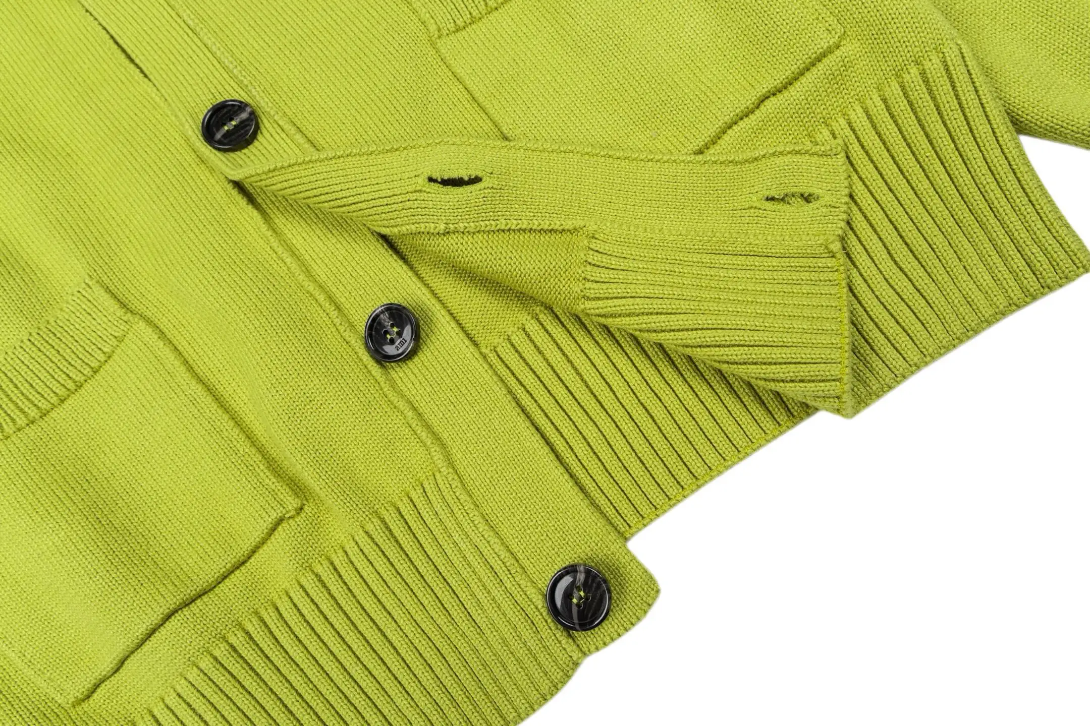 Ami de Coeur Wool Cardigan D35022419 — view 8