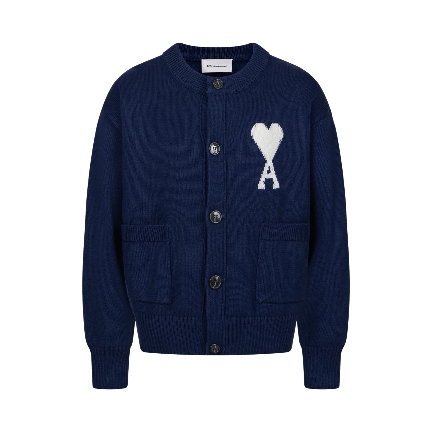 Ami de Coeur Intarsia Wool Cardigan D35022418