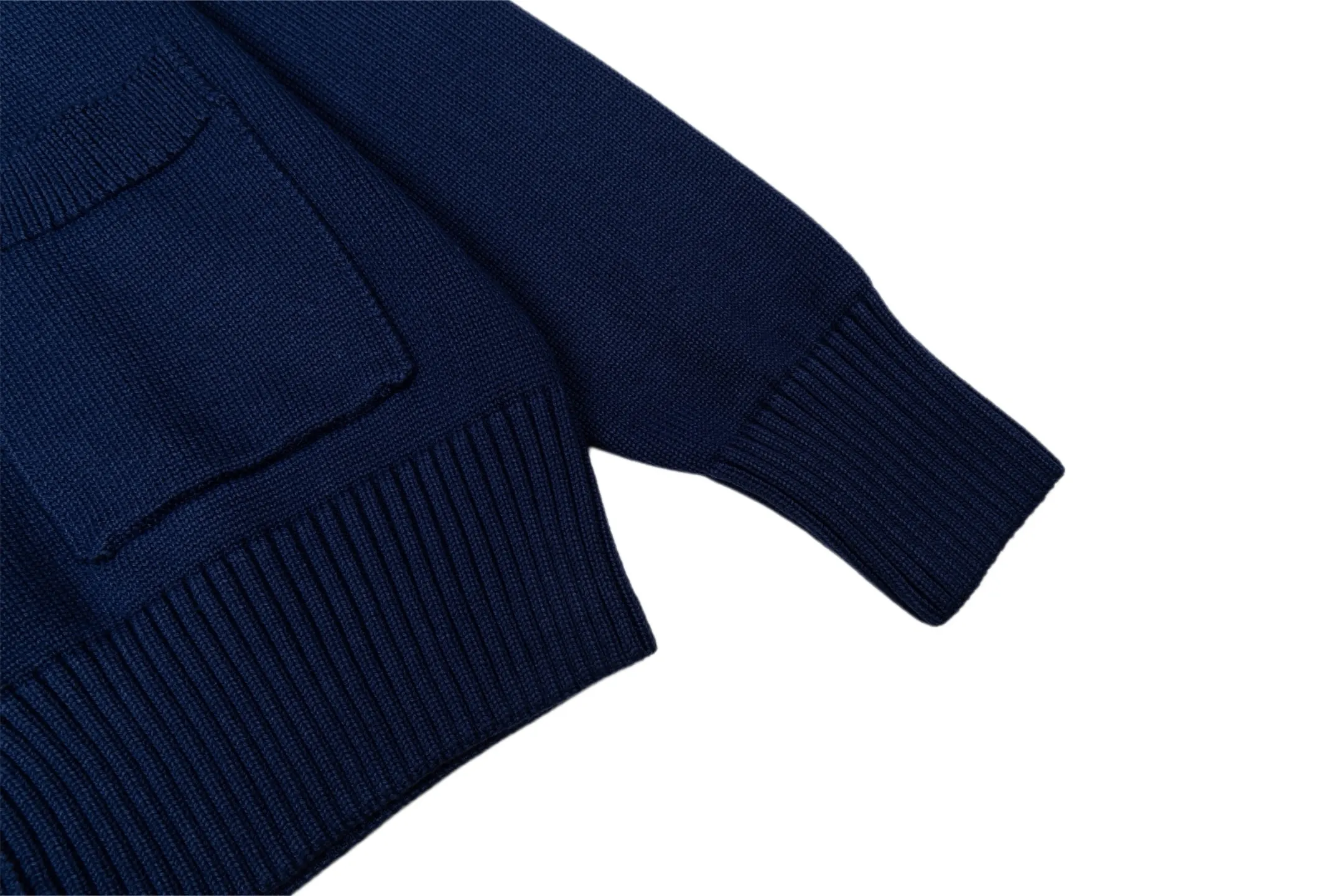 Ami de Coeur Intarsia Wool Cardigan D35022418 — view 6