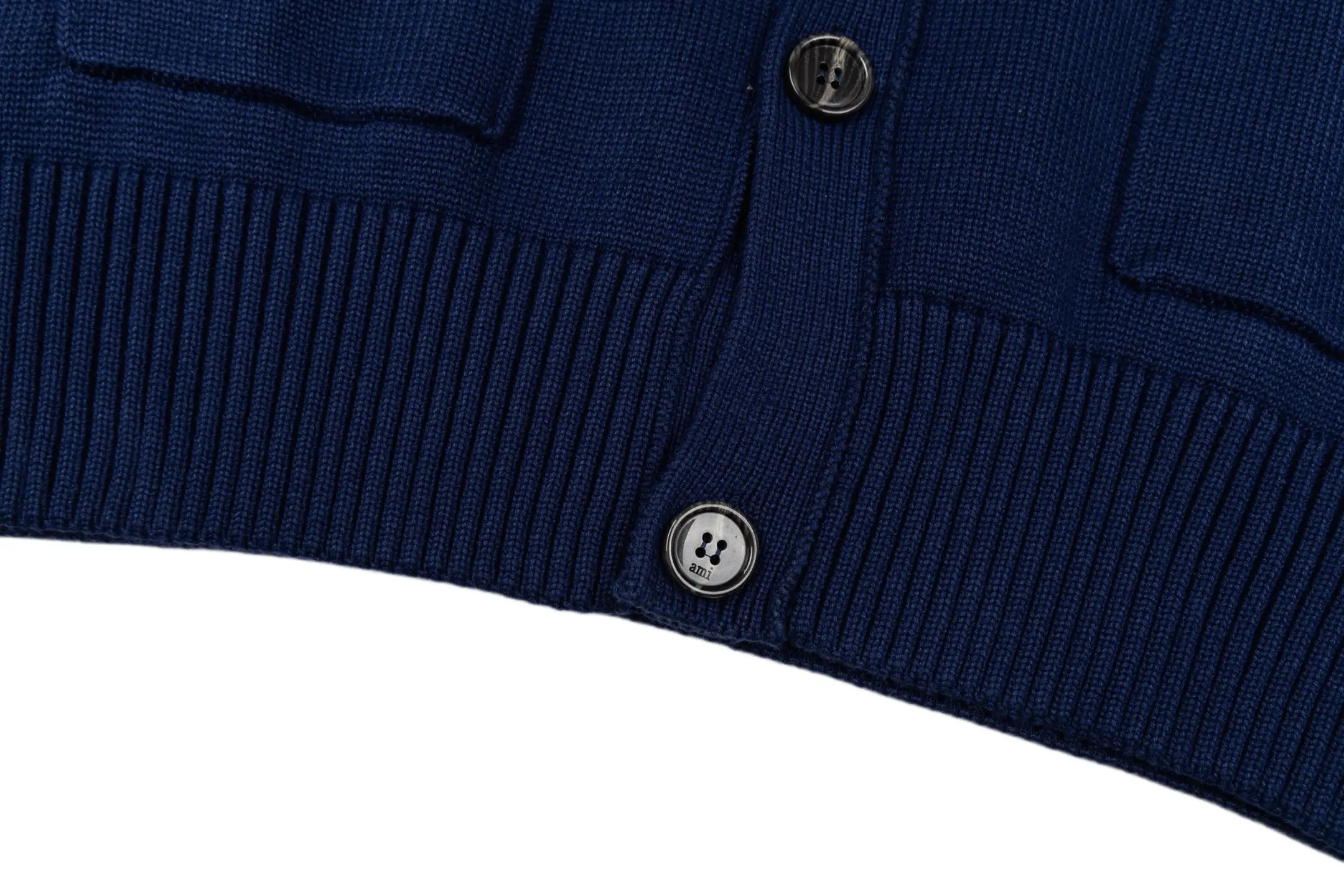 Ami de Coeur Intarsia Wool Cardigan D35022418 — view 8