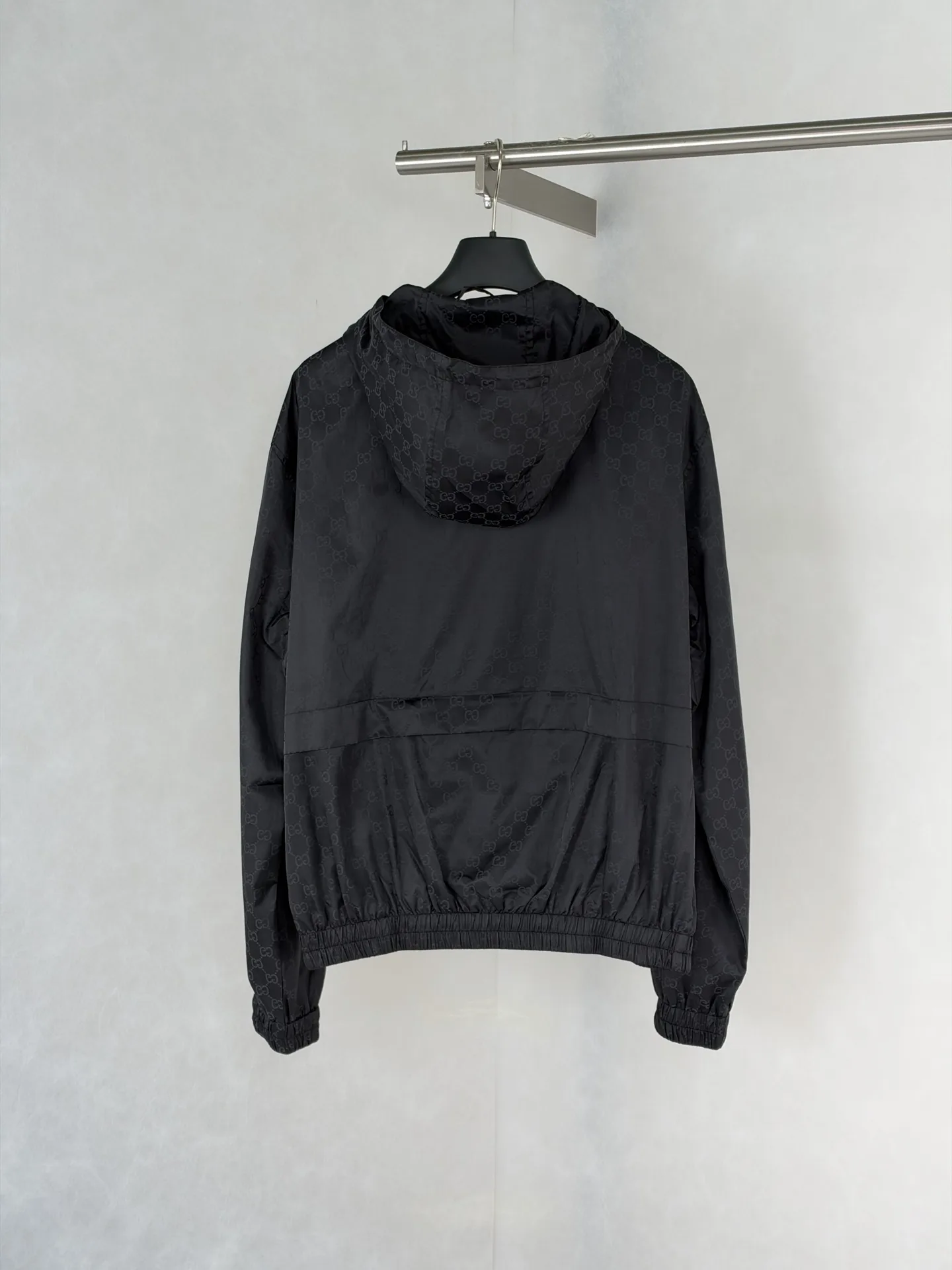 GG Jacquard Hooded Windbreaker Jacket D35020474 — view 2