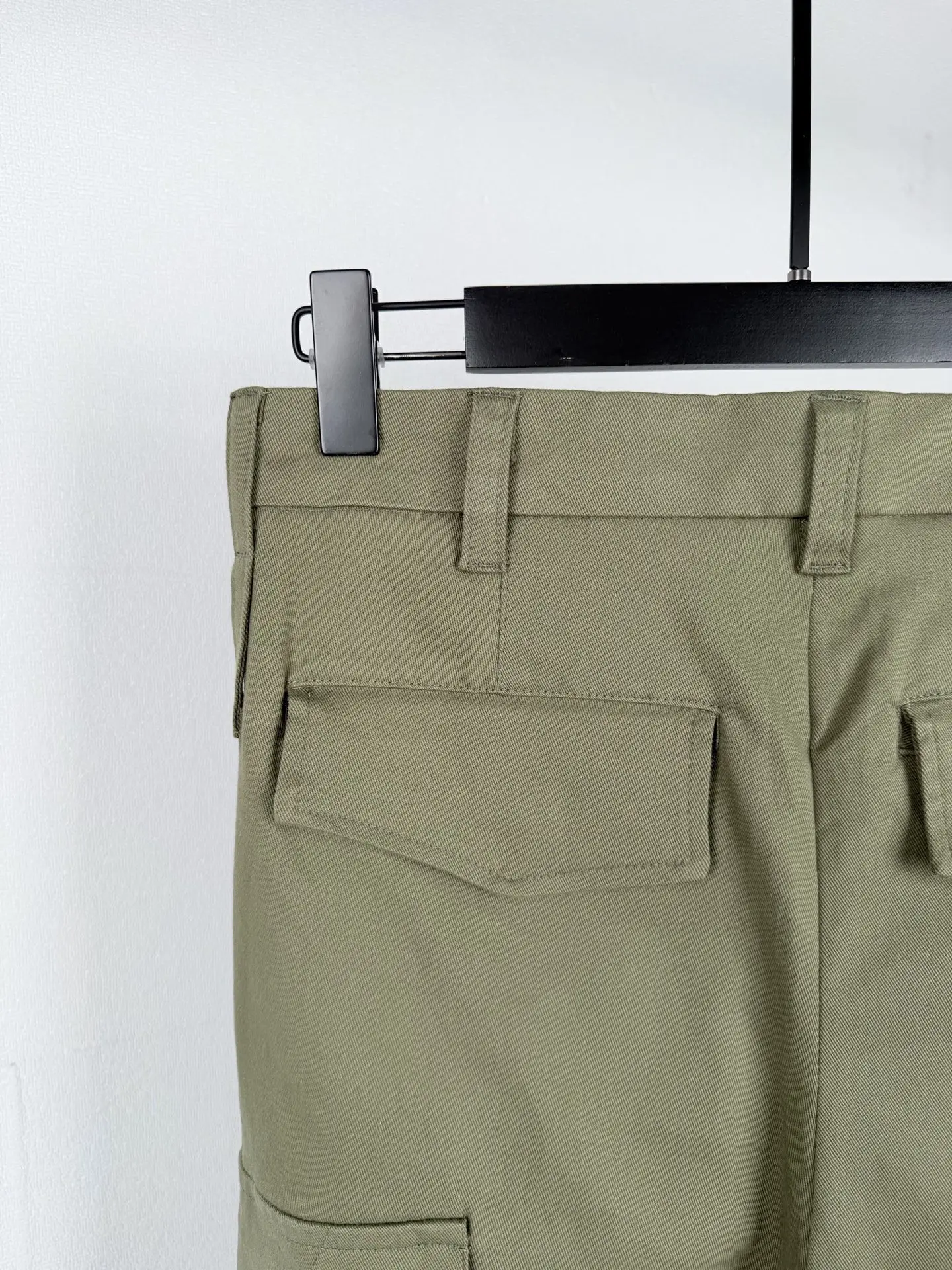 Embroidered Logo Cotton-Blend Cargo Trousers D35021298 — view 11