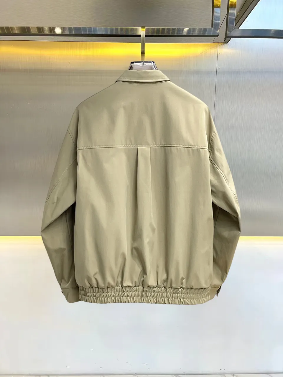 Logo-Embroidered Technical Coach Jacket D35015076 — view 2