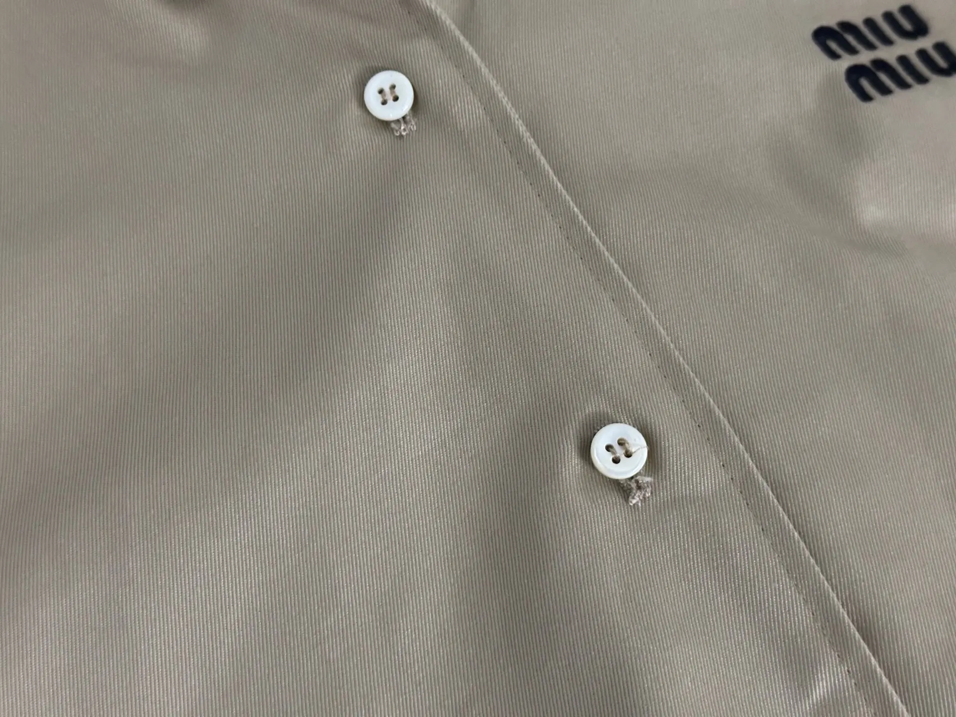 Logo-Embroidered Cotton-Blend Coach Jacket D35015158 — view 5