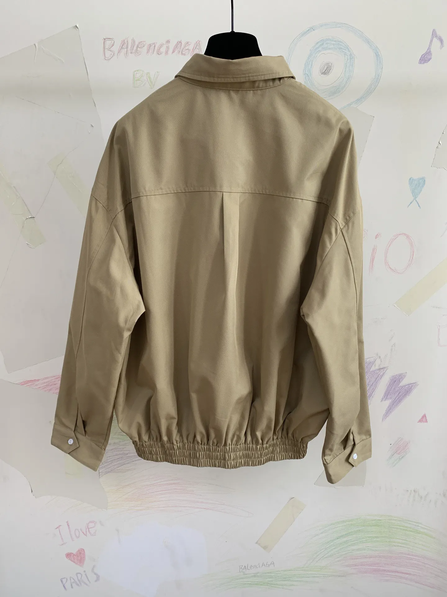Embroidered Logo Blouson Jacket D35015159 — view 2