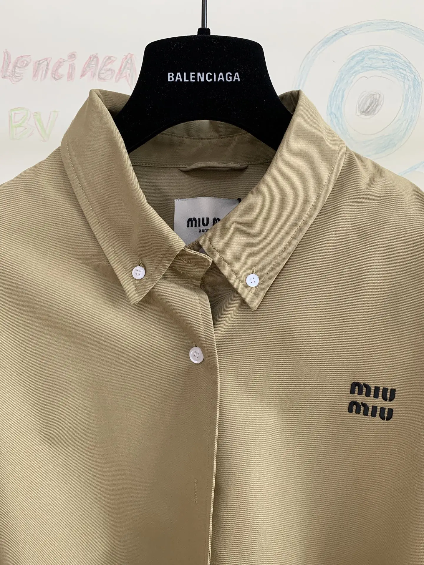 Embroidered Logo Blouson Jacket D35015159 — view 3
