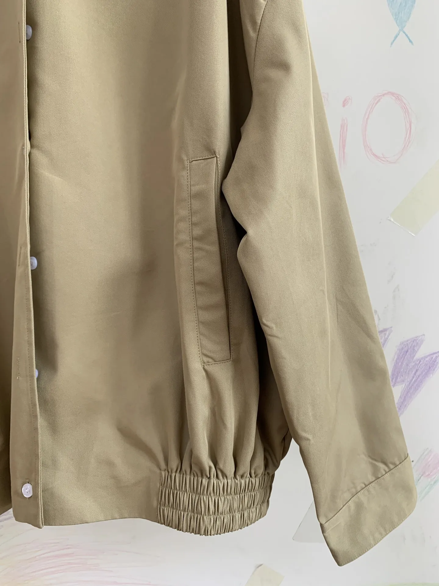 Embroidered Logo Blouson Jacket D35015159 — view 6
