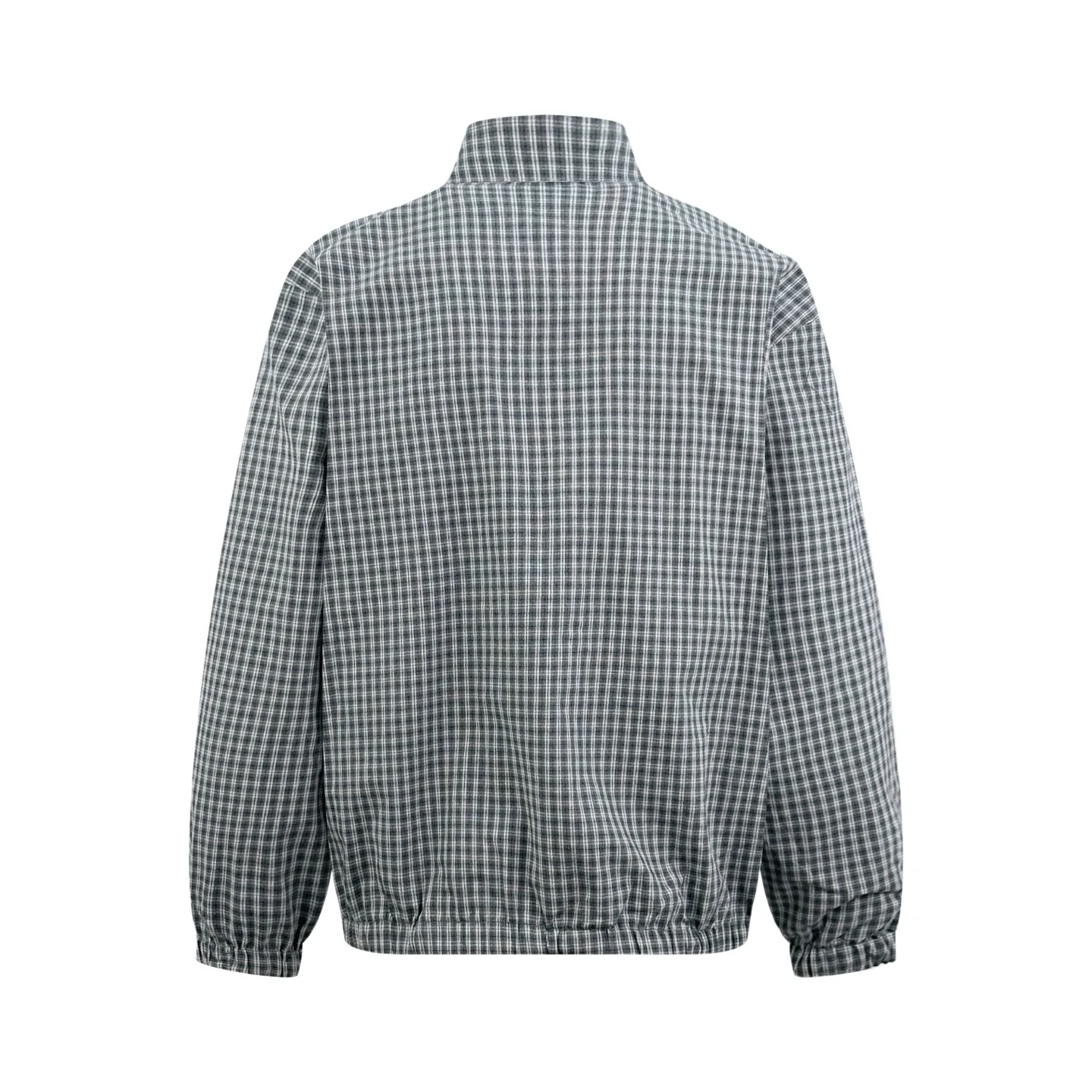 Reversible Plaid Poplin Blouson Jacket D35022534 — view 2