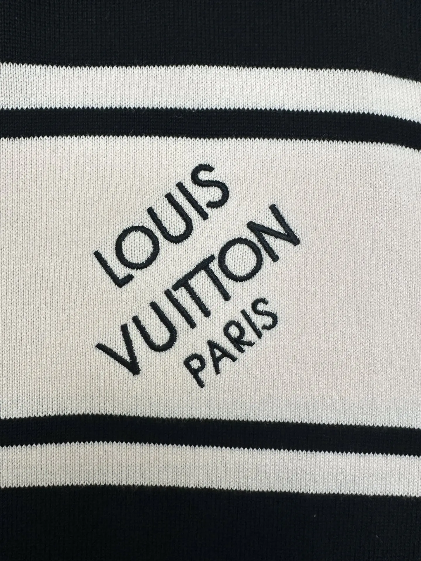 Logo-Embroidered Striped Cotton Knit Track Jacket D35022642 — view 7