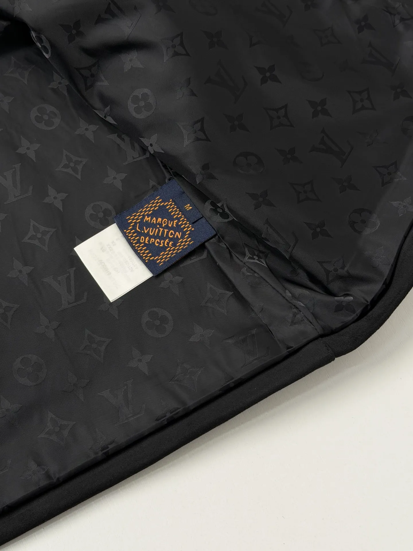 Embossed Logo Faux-Suede Overshirt Jacket D35518681 — view 11