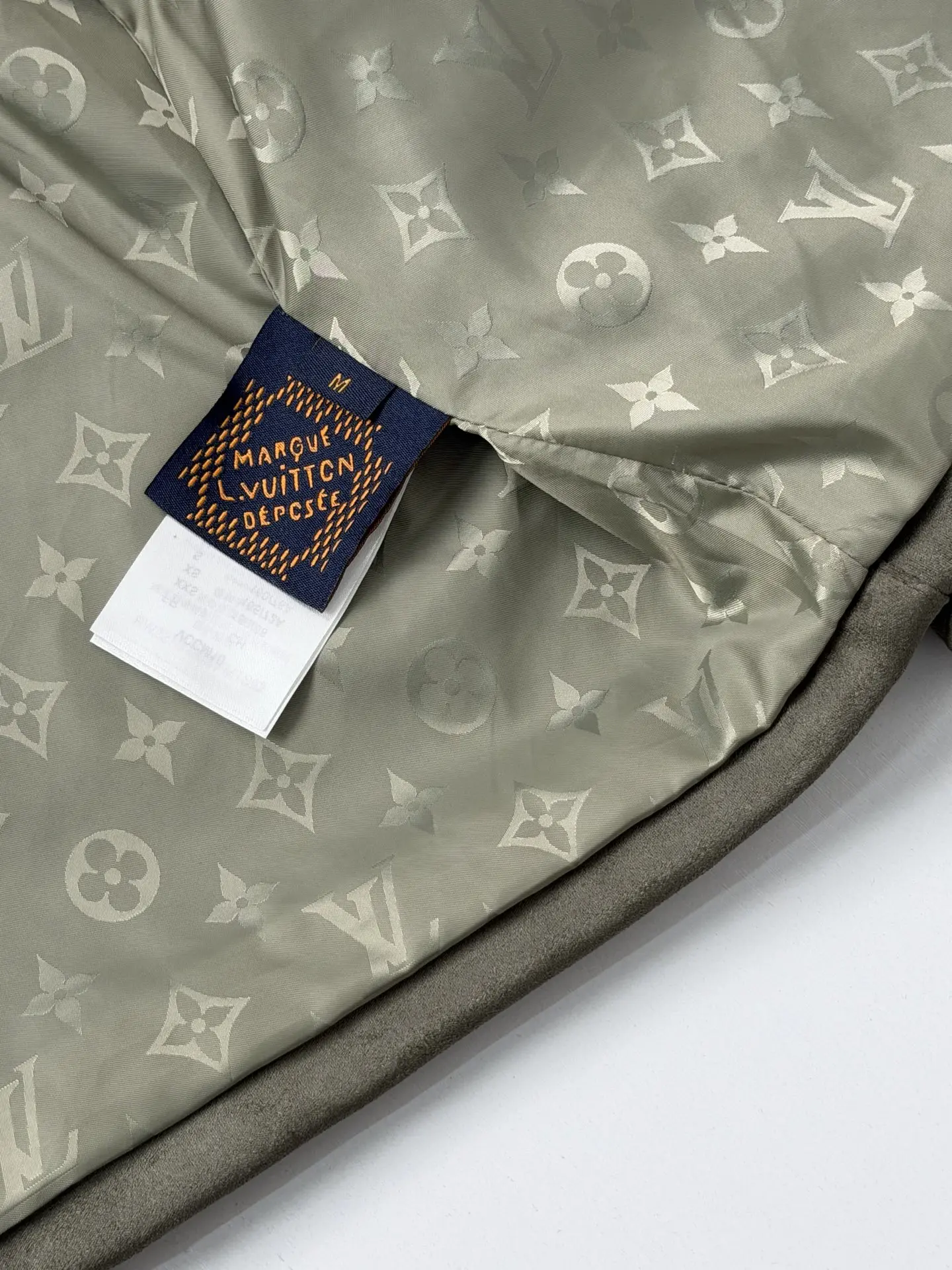 Logo-Embroidered Faux Suede Overshirt Jacket D35518679 — view 10