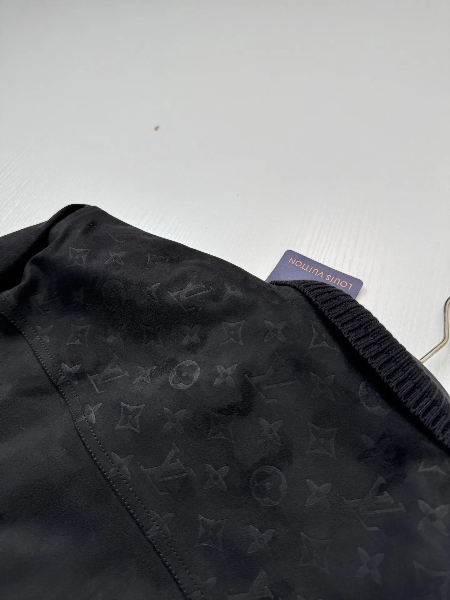 Monogram Embossed Suede Harrington Jacket D35518756 — view 8
