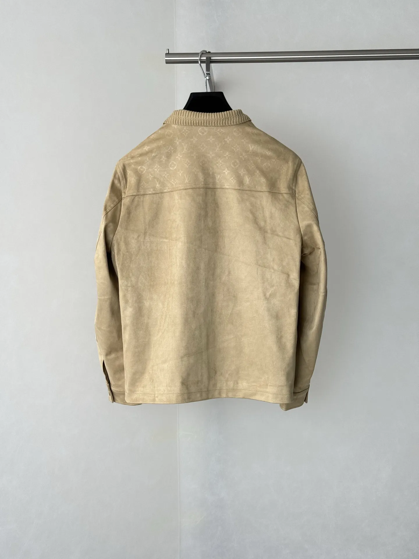 Monogram Embossed Suede Harrington Jacket D35518757 — view 2