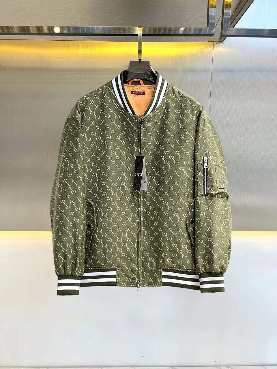 Monogram Jacquard Bomber Jacket D36015078