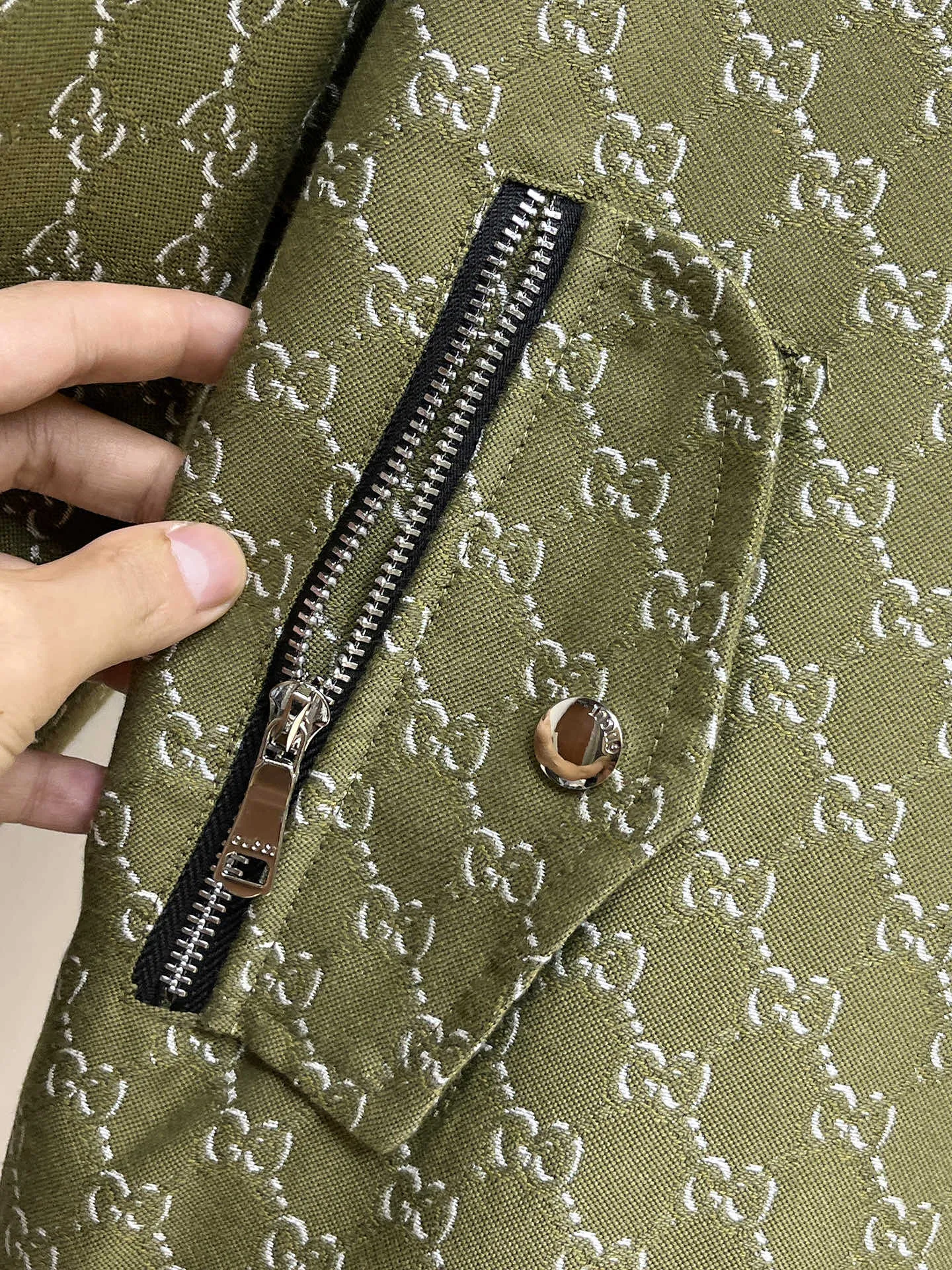 Monogram Jacquard Bomber Jacket D36015078 — view 9