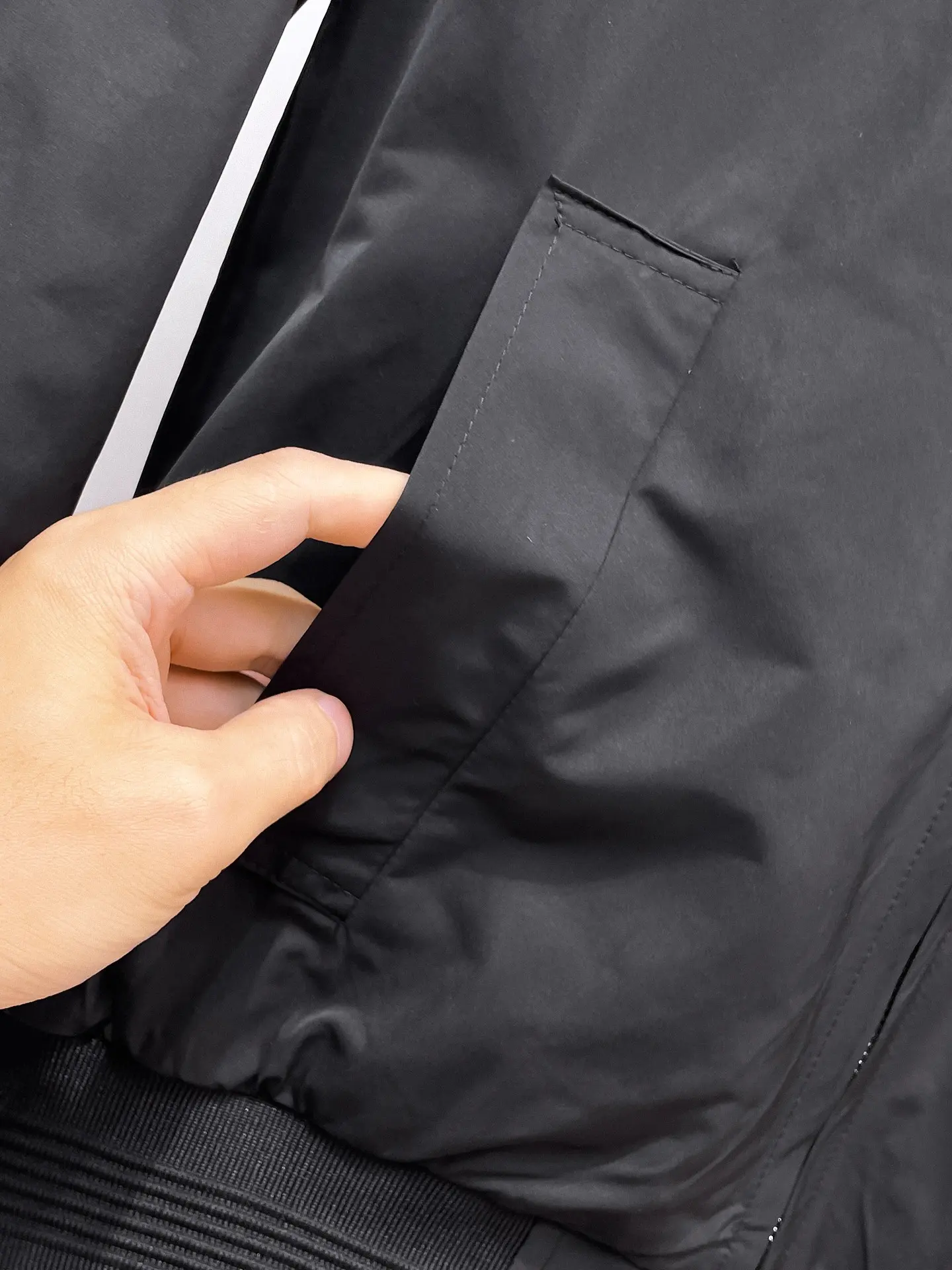 Embroidered Logo Harrington Jacket D36014762 — view 8