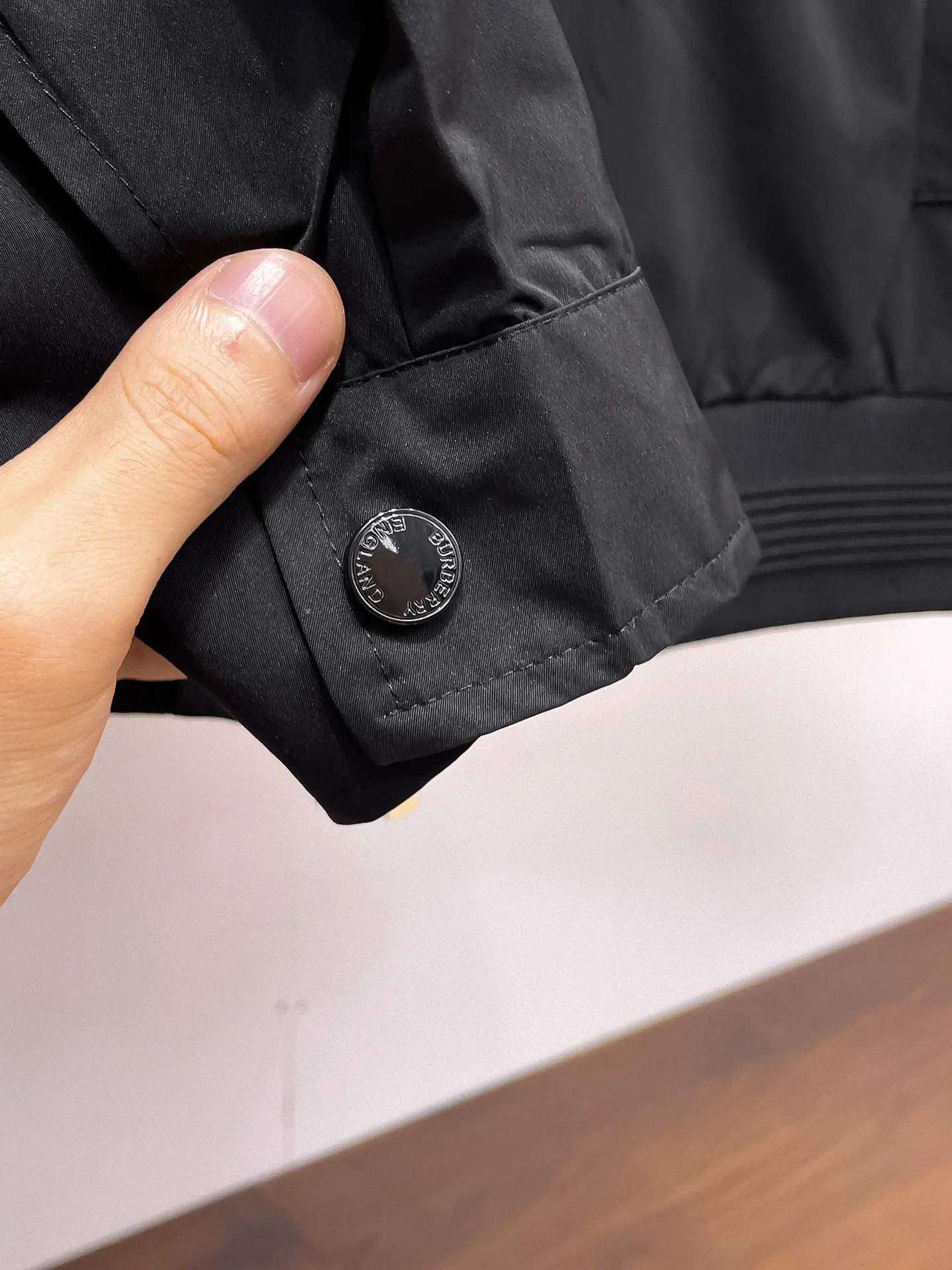 Embroidered Logo Harrington Jacket D36014762 — view 9